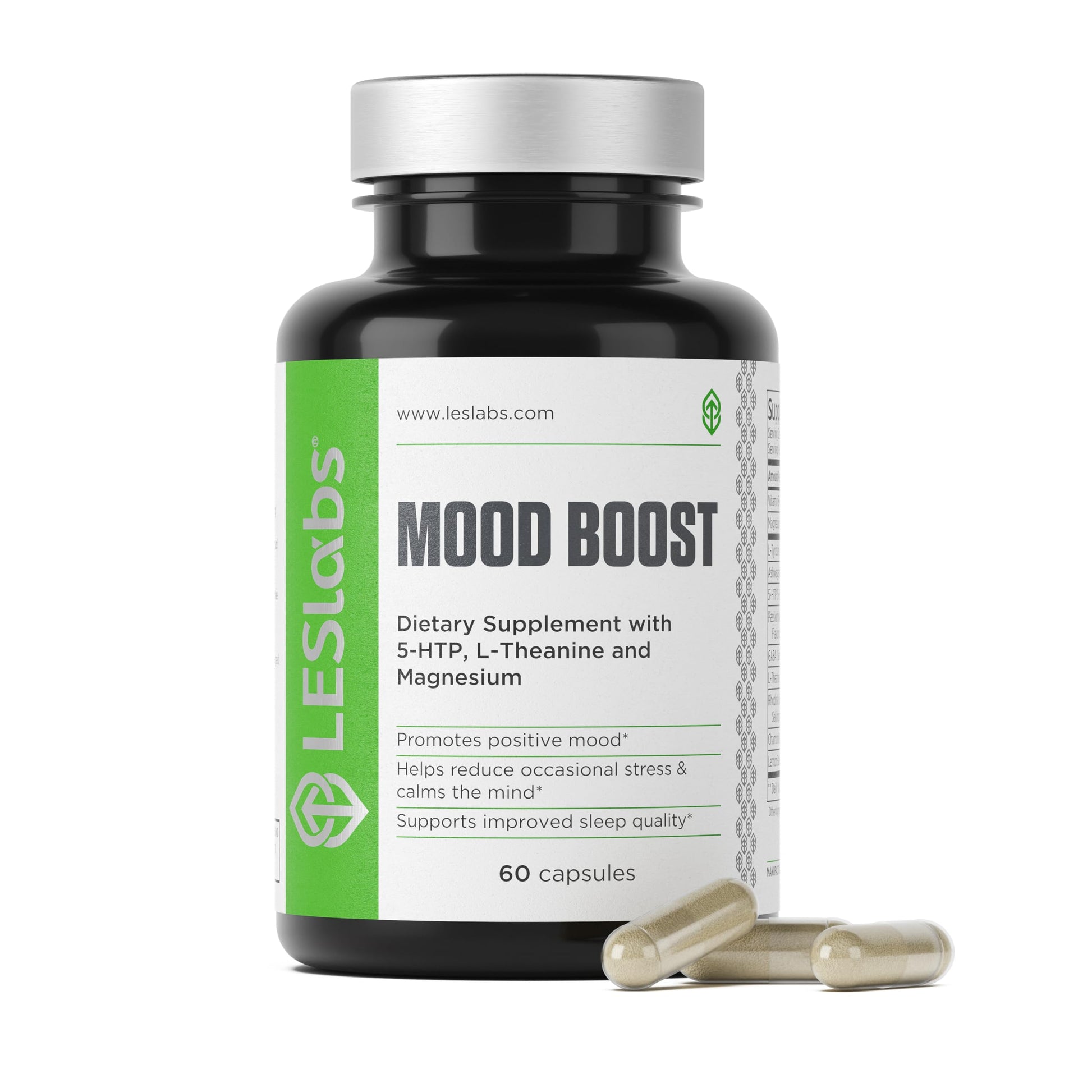 LES Labs Mood Boost Capsules, 60 Count