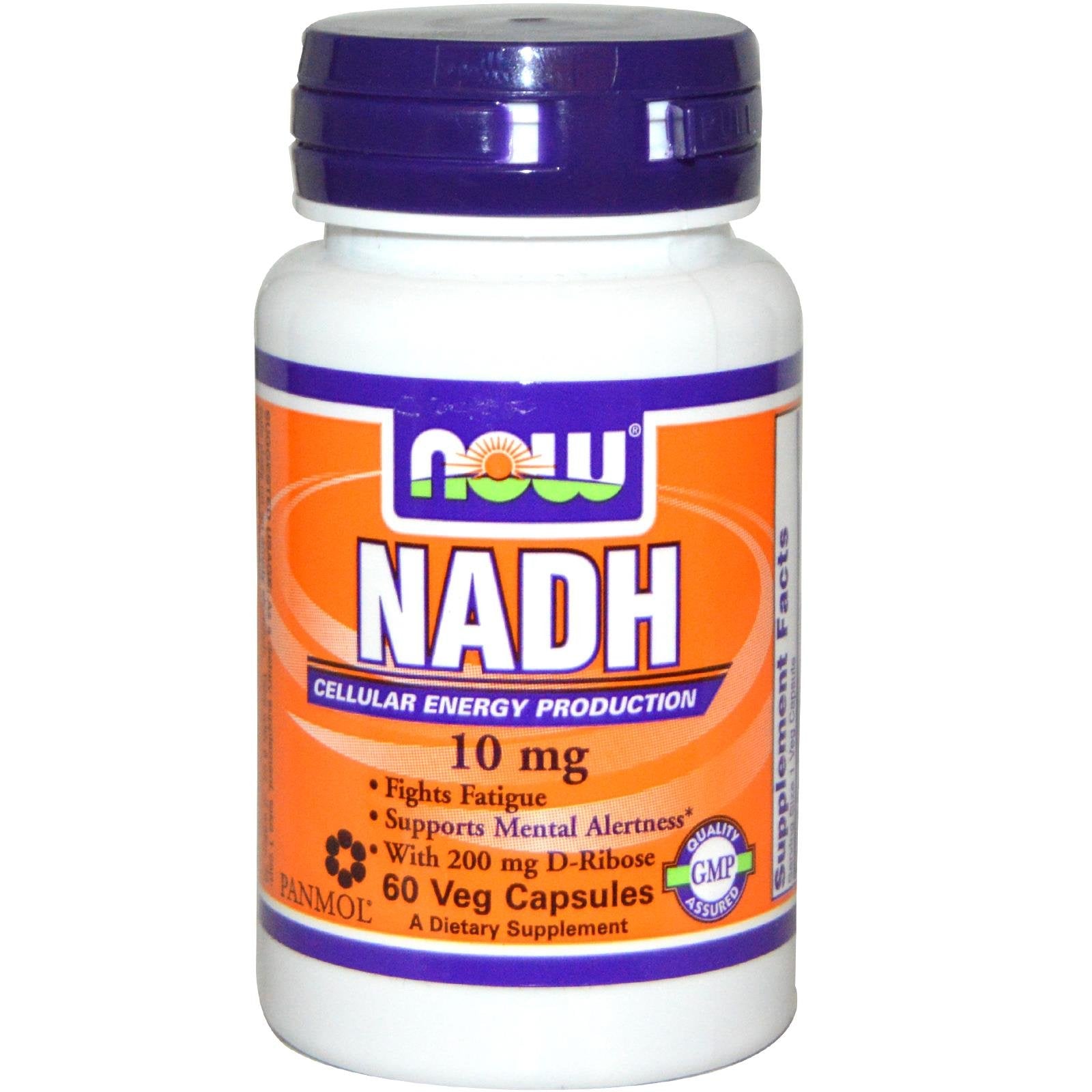 NOW Foods NADH 10 mg Capsule, 60 Count