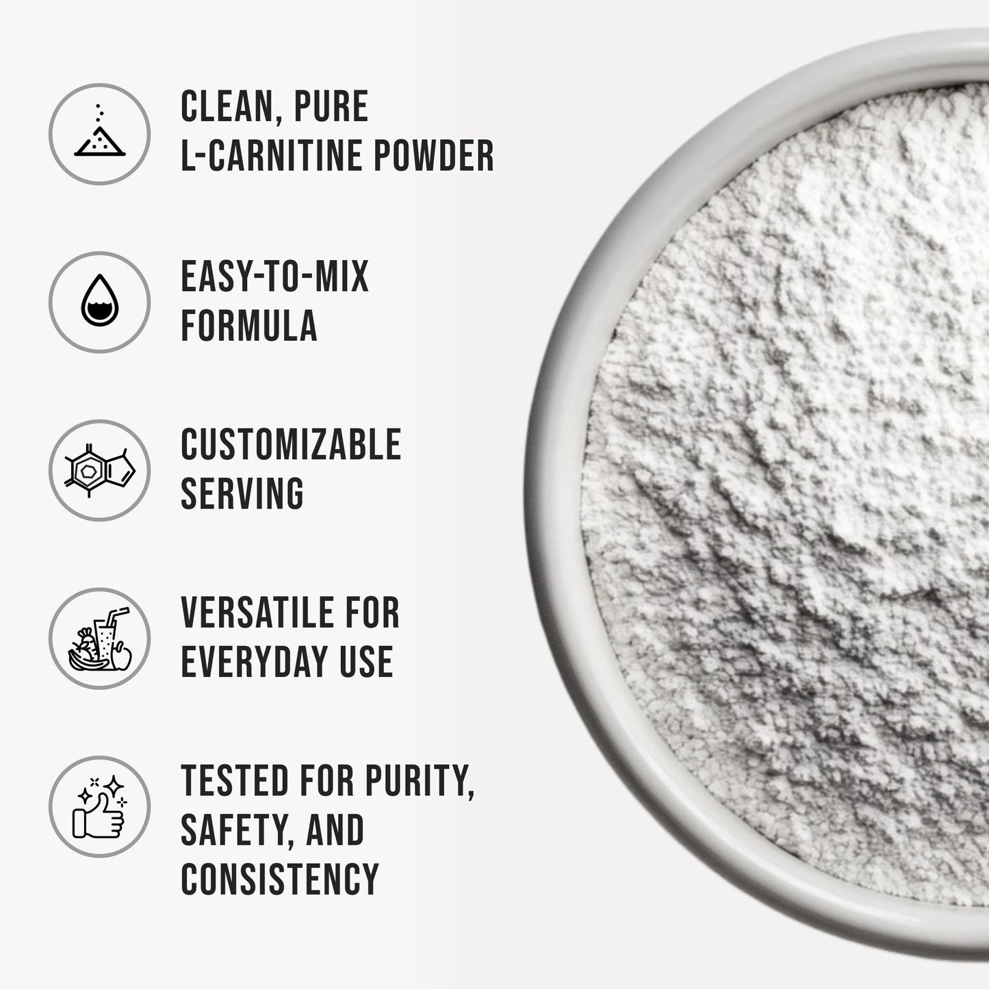 WHYZ L-Carnitine Powder 9 oz
