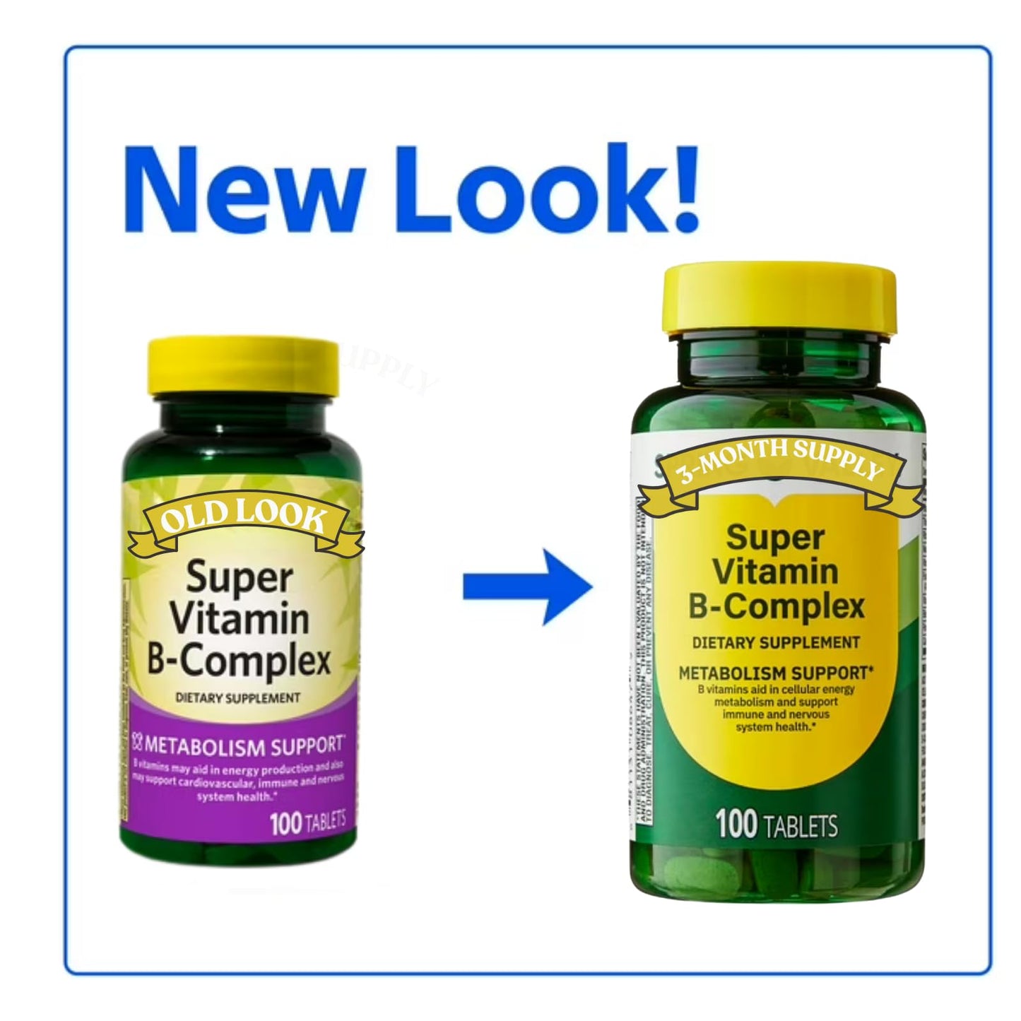 Nour Nutri Health Super Vitamin B-Complex, 250 Tablets