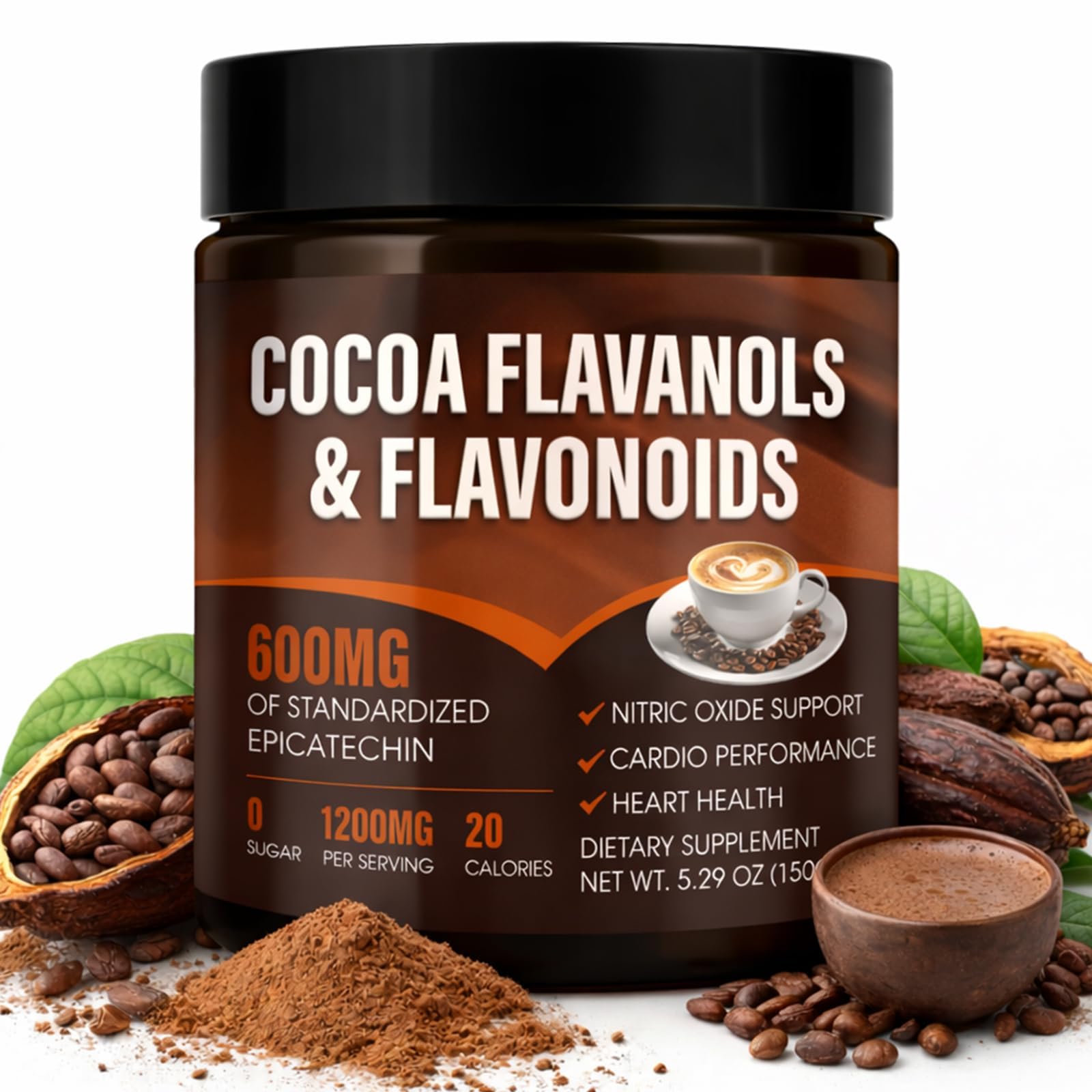 Ryurop High Flavanol Cocoa Powder, 5.2911