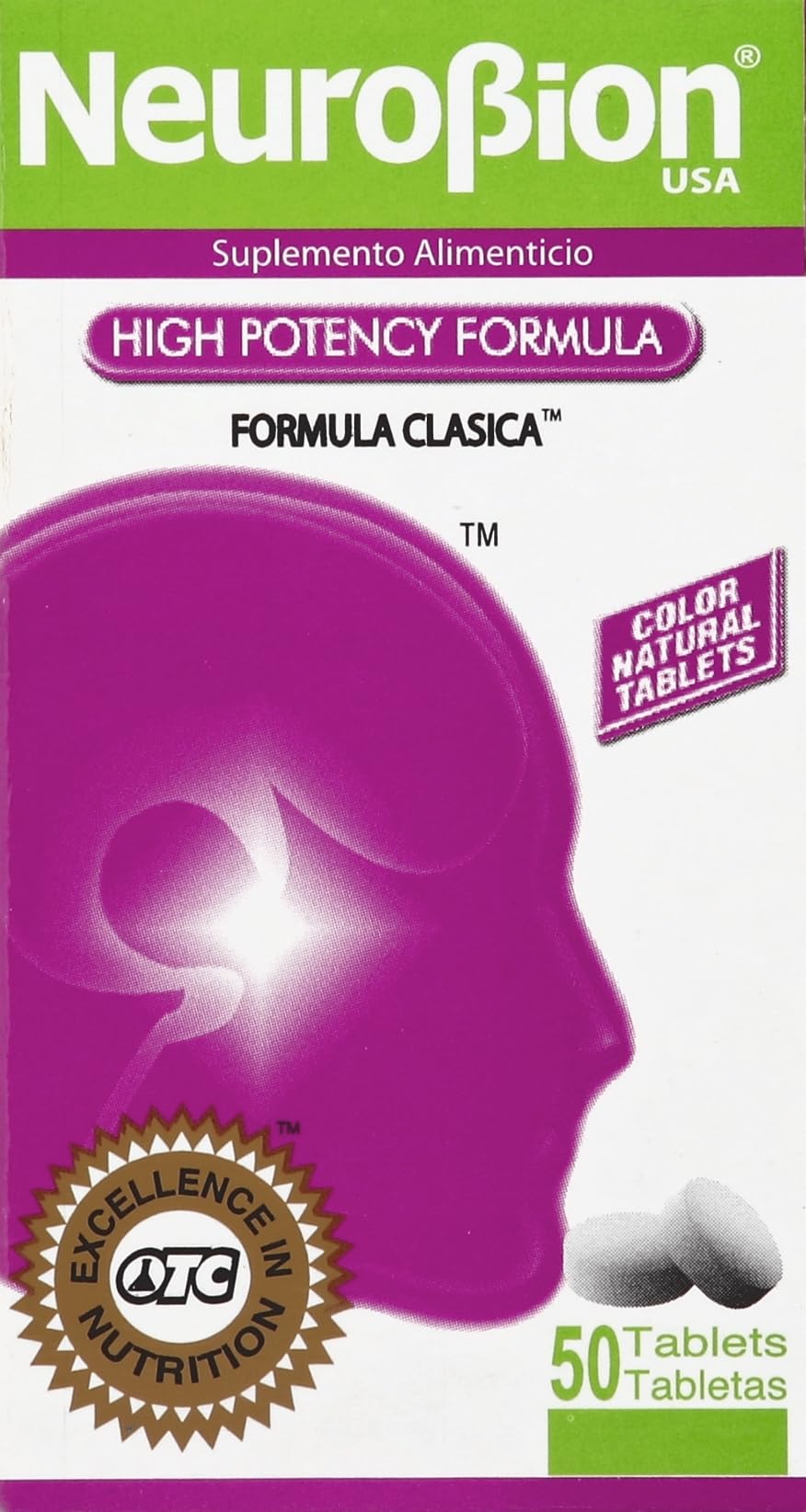 OTC Pharmaceutical Neurobion Classico Vitamin B Tablet, 50 Tablets