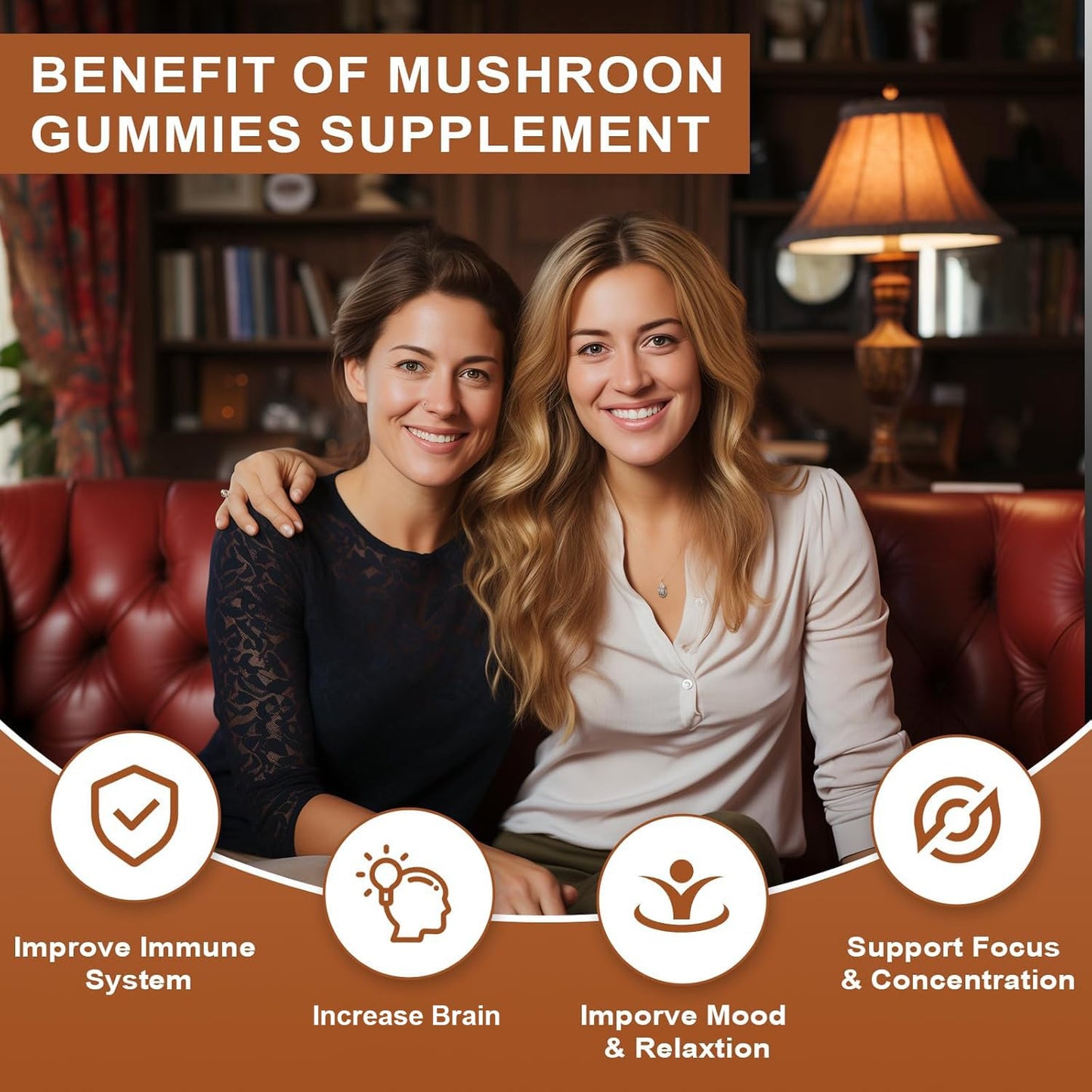 RTMGOB Mushroom Gummies 60 Count
