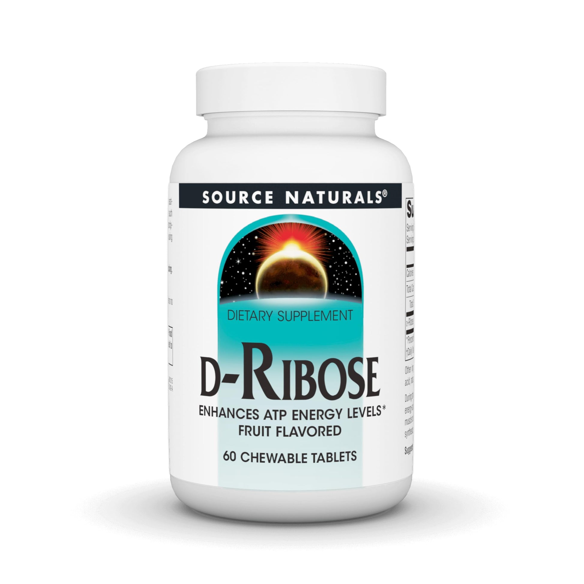 Source Naturals Ribose Tablet, 60 Tablets