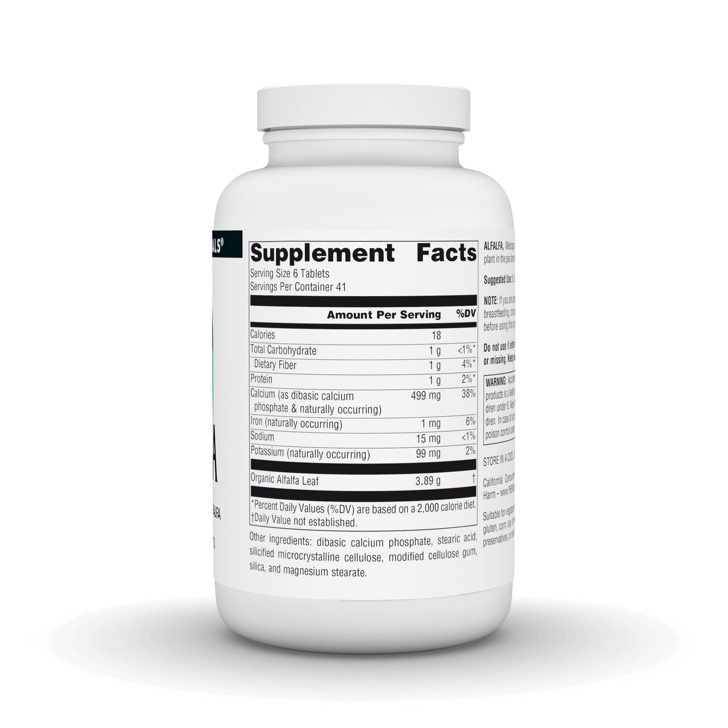 Source Naturals Alfalfa Tablets 250