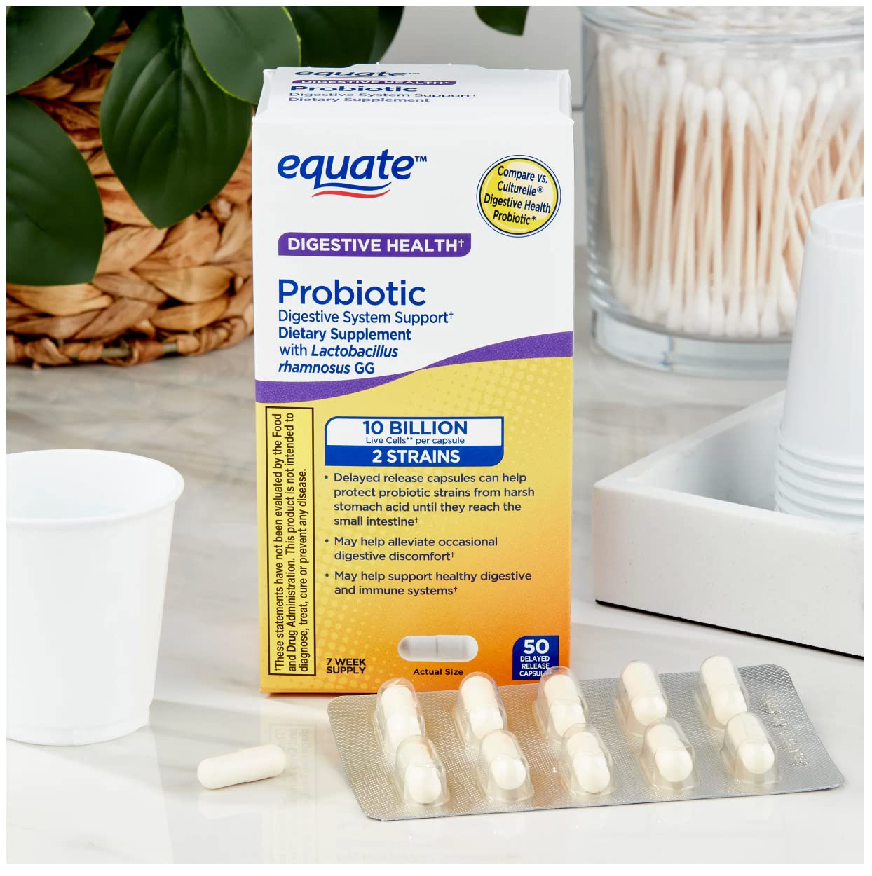 VOZRO Probiotic Supplement Capsule, 50 Count