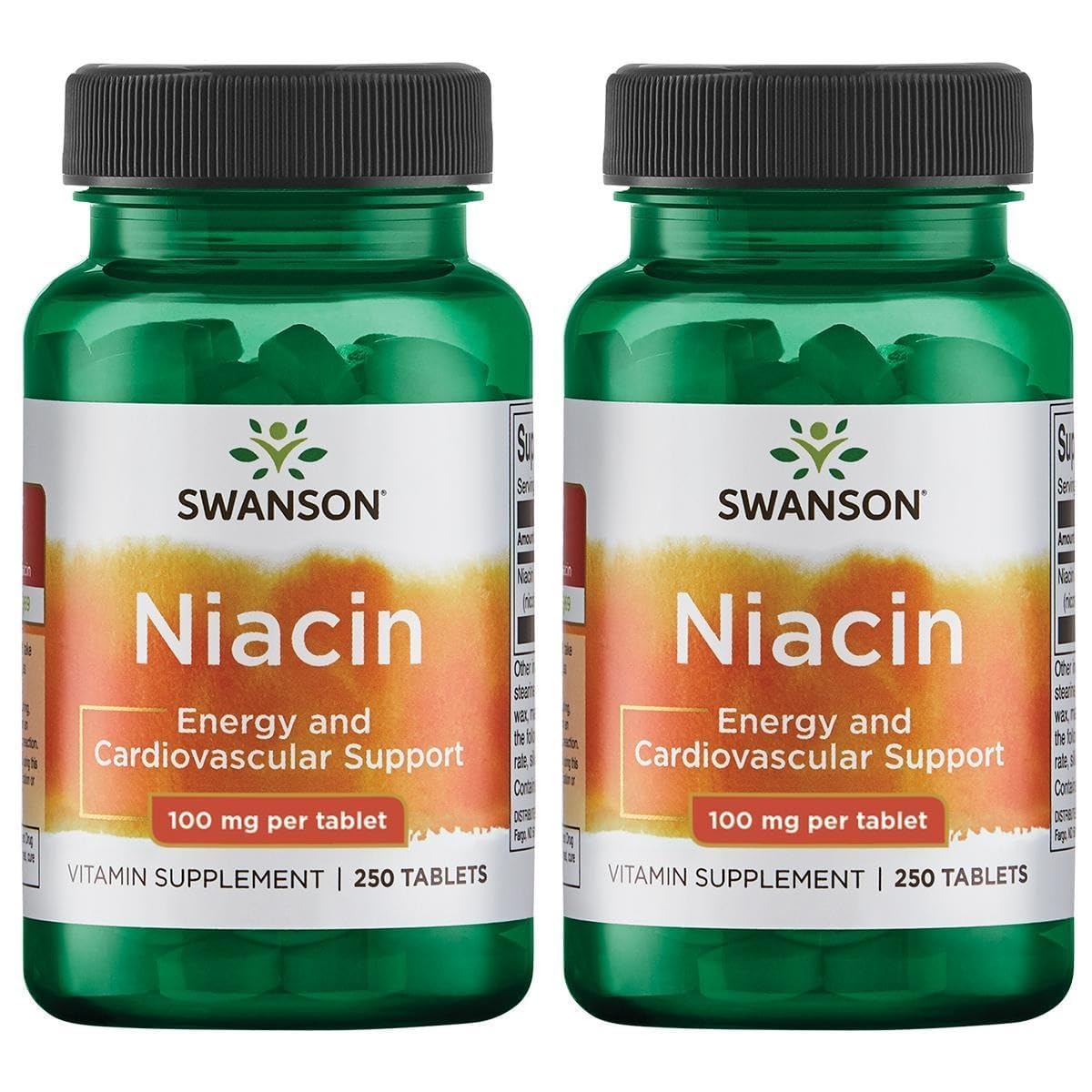 Swanson Niacin (Vitamin B3) Capsules 500