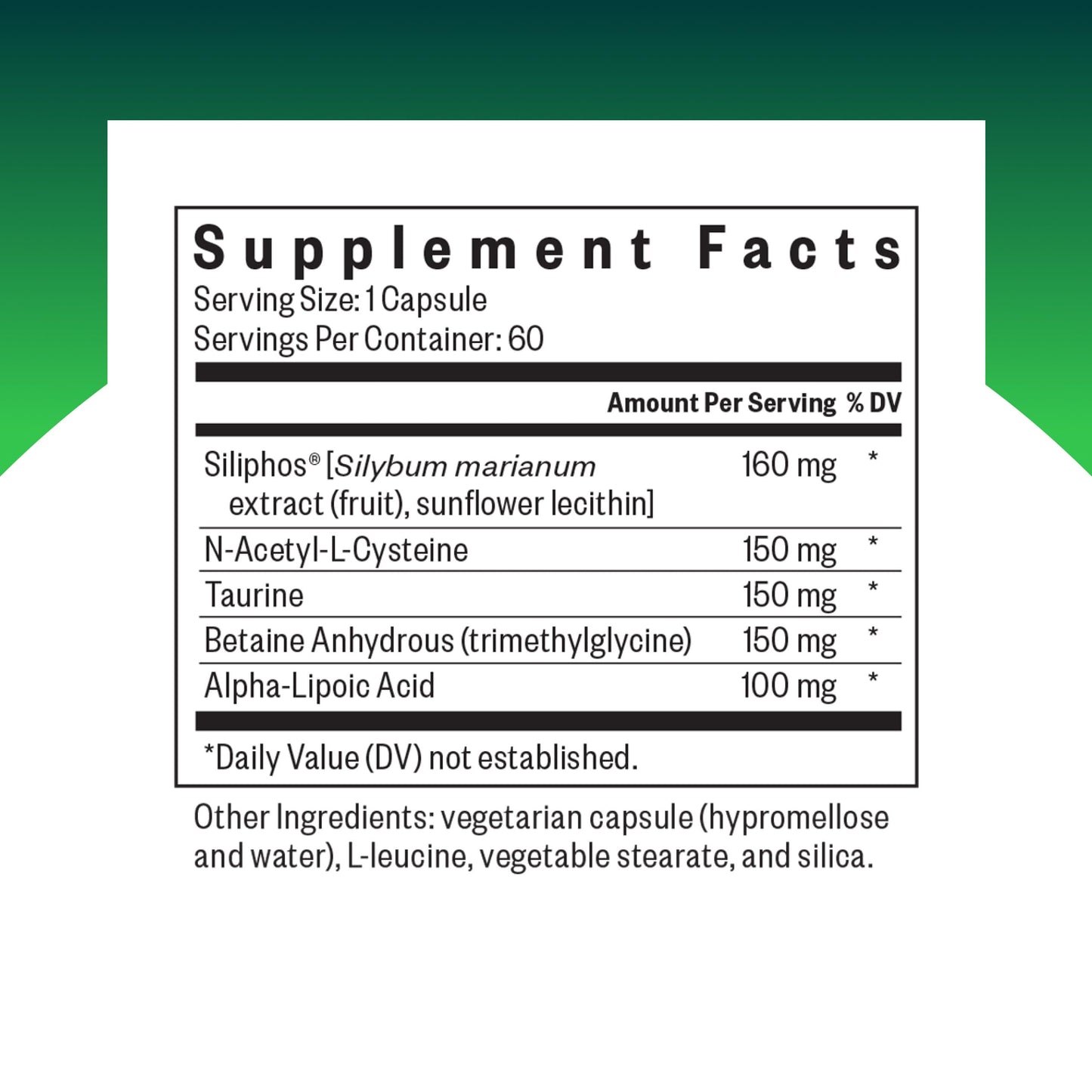 Seeking Health Liver Nutrients Capsules, 60 Count