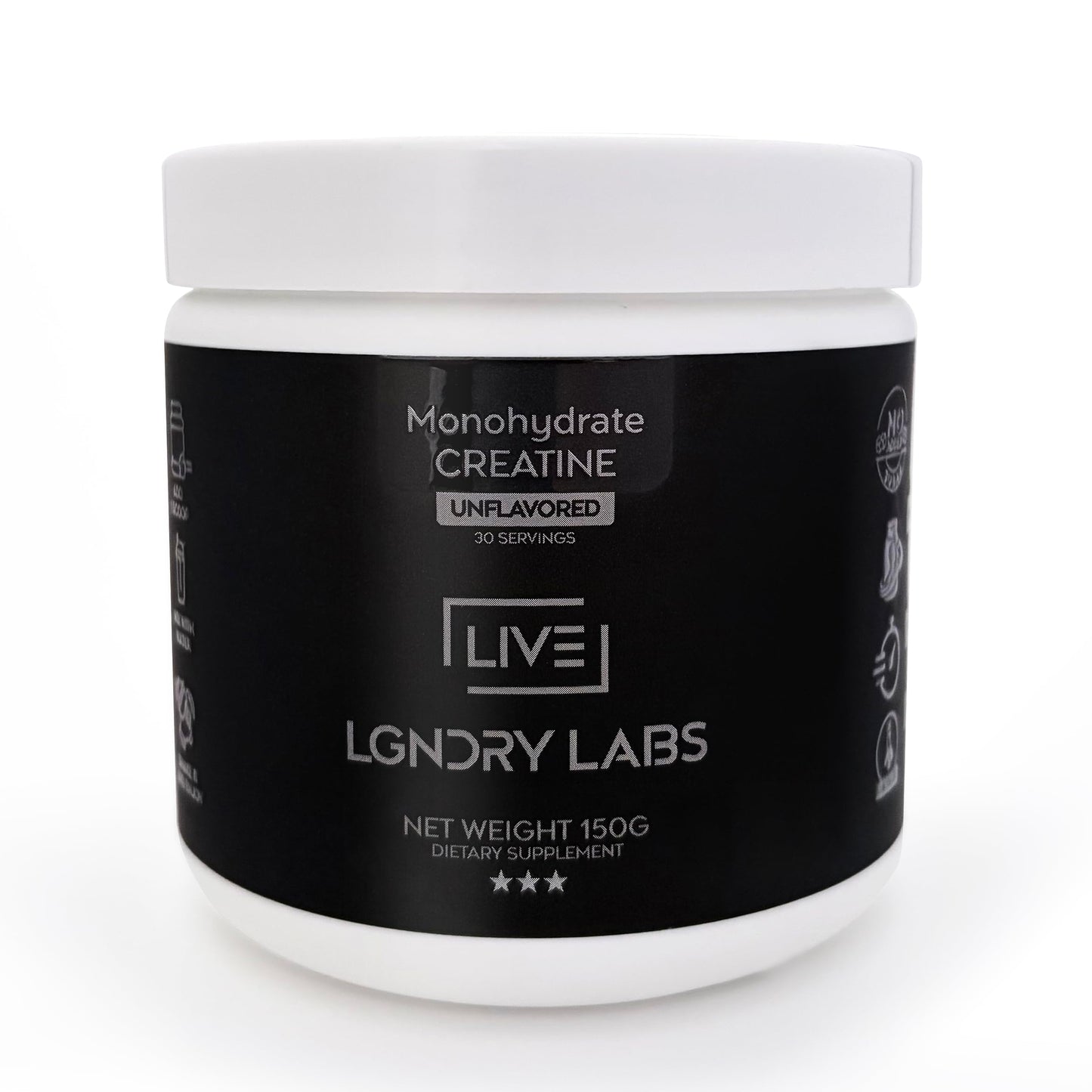 LIVE LGNDRY LABS Creatine Monohydrate Powder, 5.29 Ounce