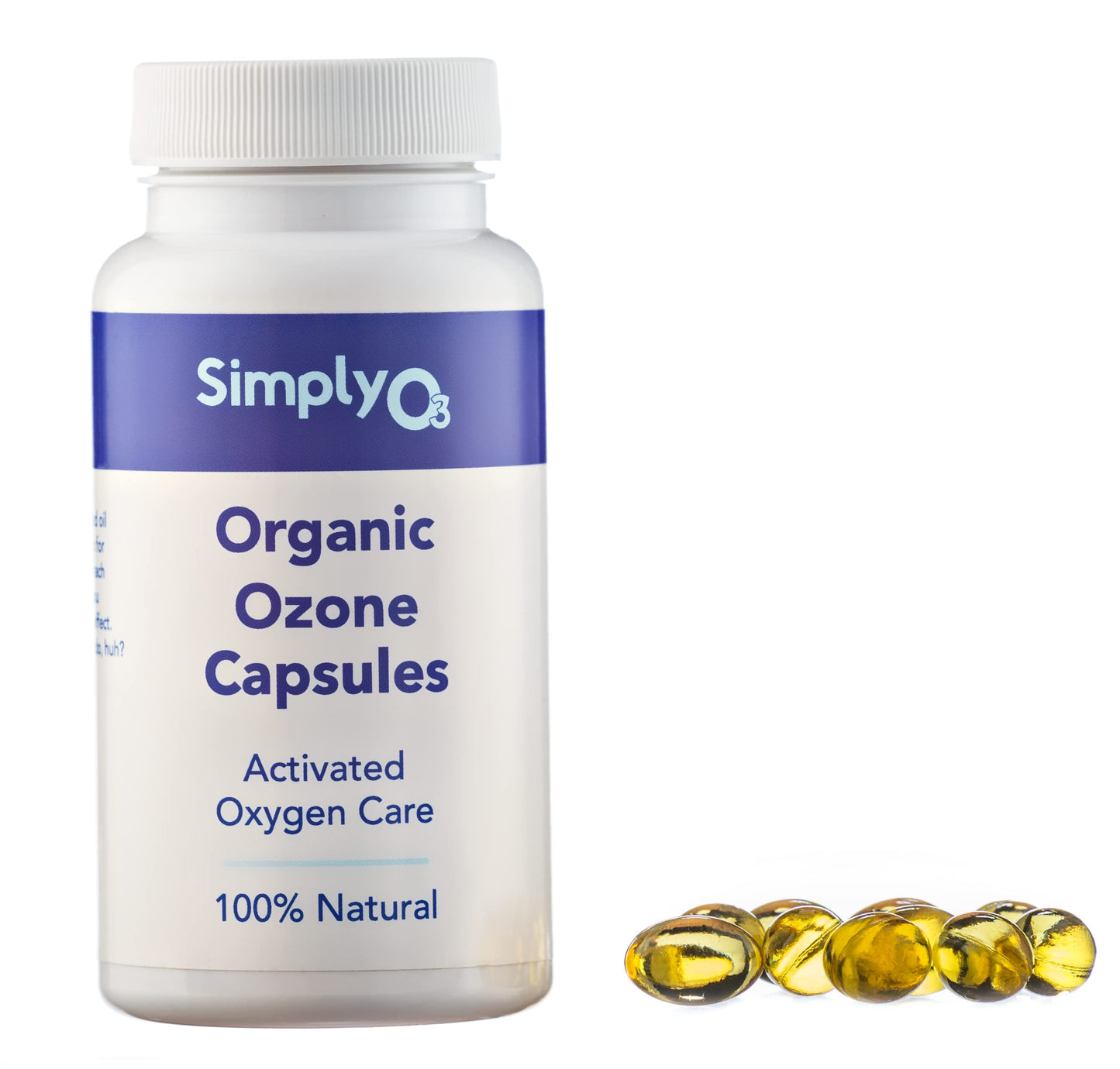 Simply O3 Pure Organic Ozonated Olive Oil Softgel 120