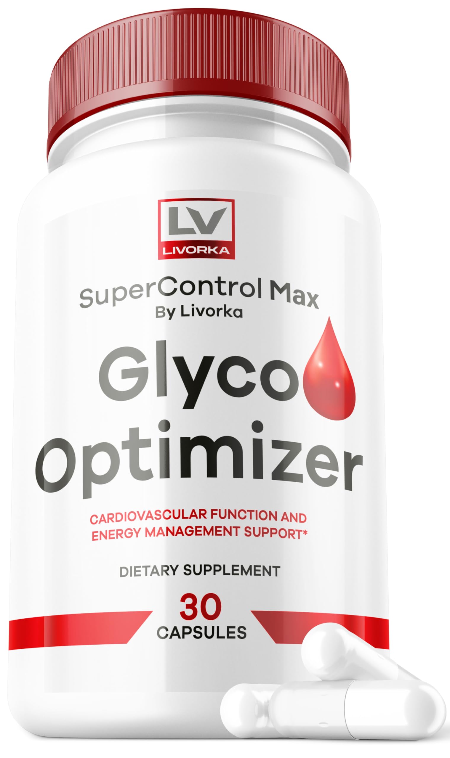 LIVORKA Super Control Max Glyco Optimizer Capsule 30 Count