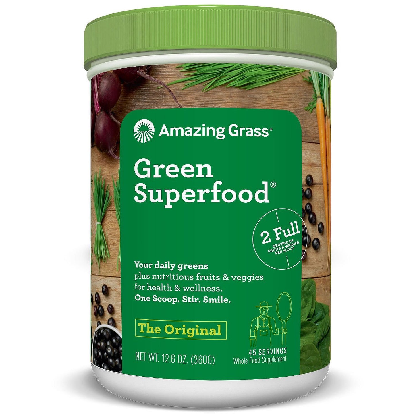 Amazing Grass Green Superfood Original Powder 12.6 Ounce