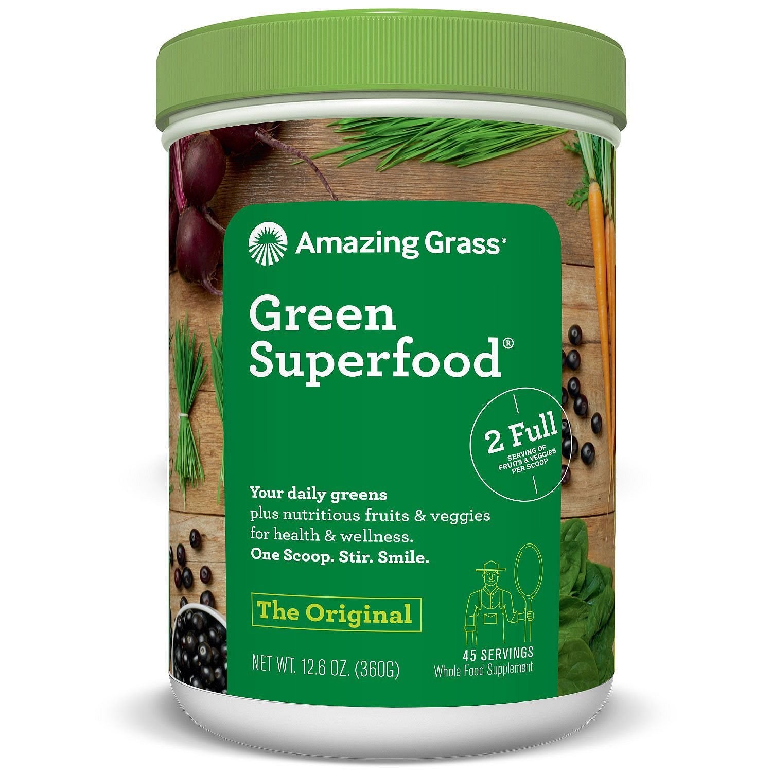 Amazing Grass Green Superfood Original Powder 12.6 Ounce