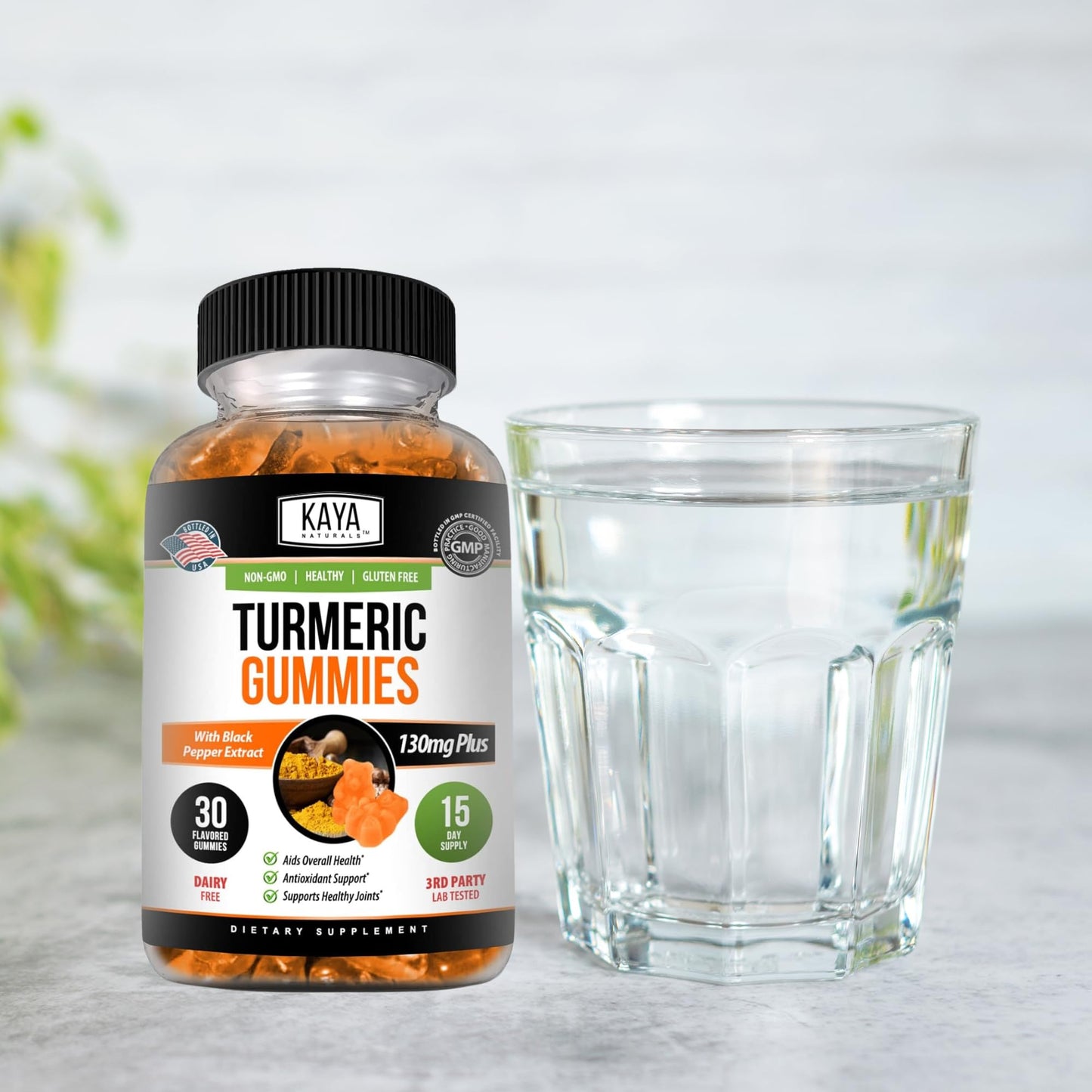 Kaya Naturals Turmeric Curcumin Capsule 30 Count