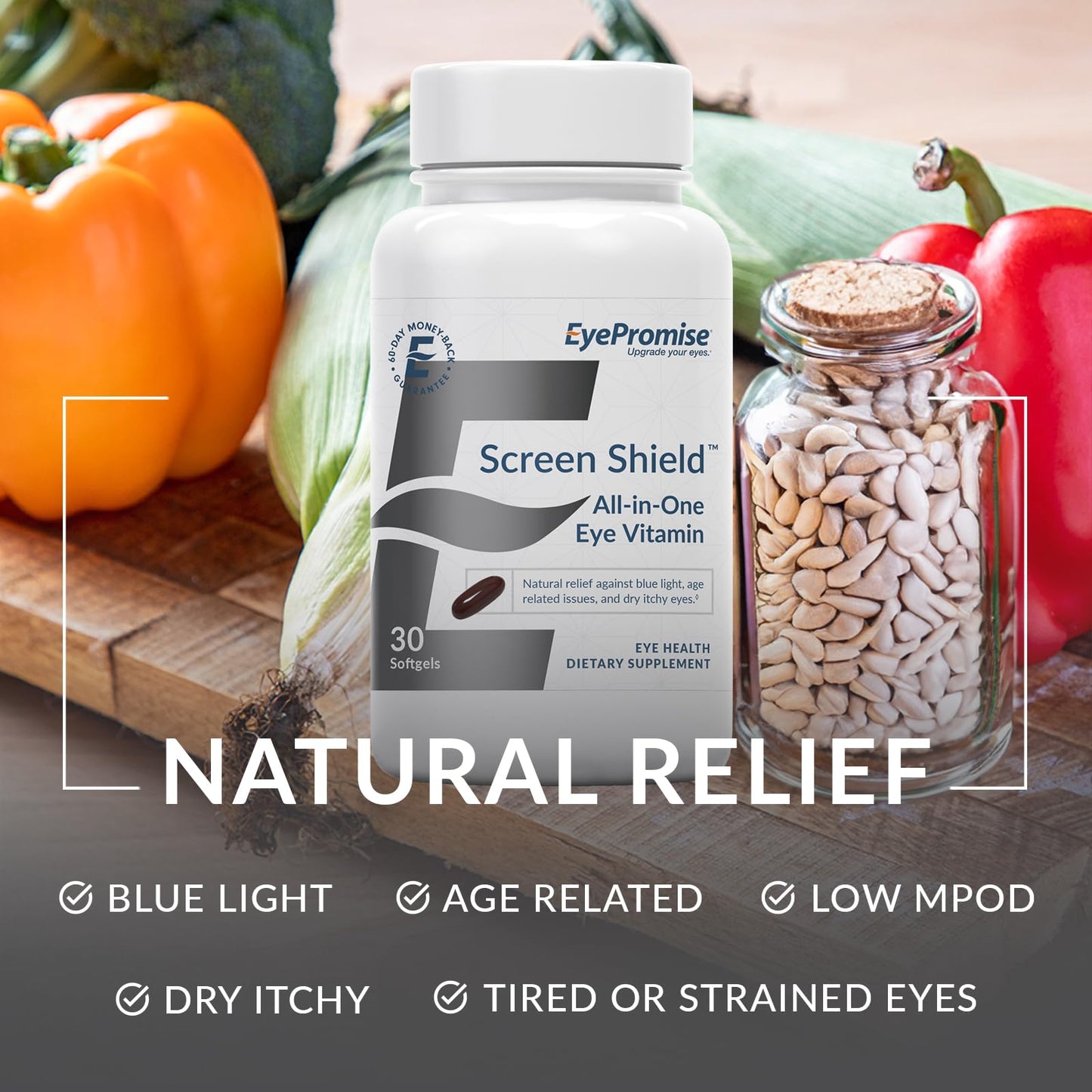 EyePromise Screen Shield Eye Vitamin Softgels 30