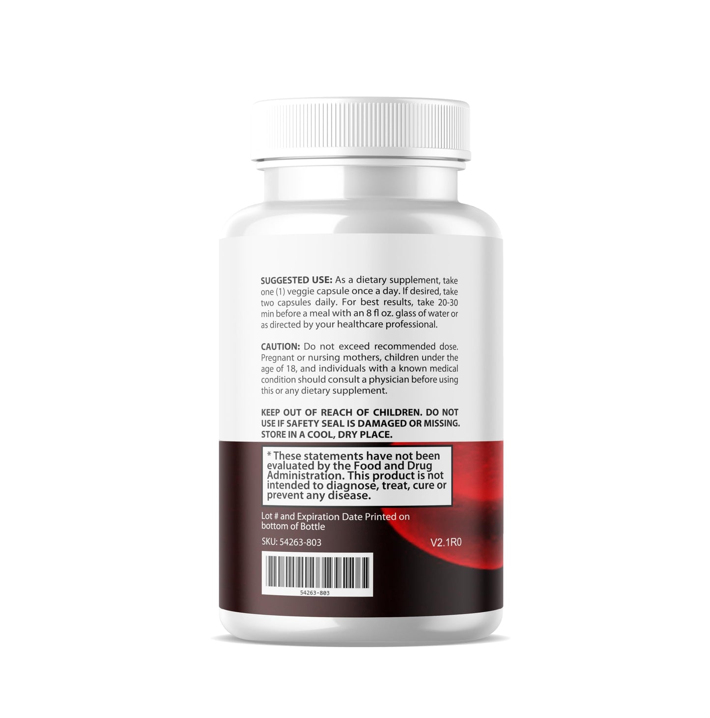 Fitness InspireWays Blood Pril Capsules 60 Count