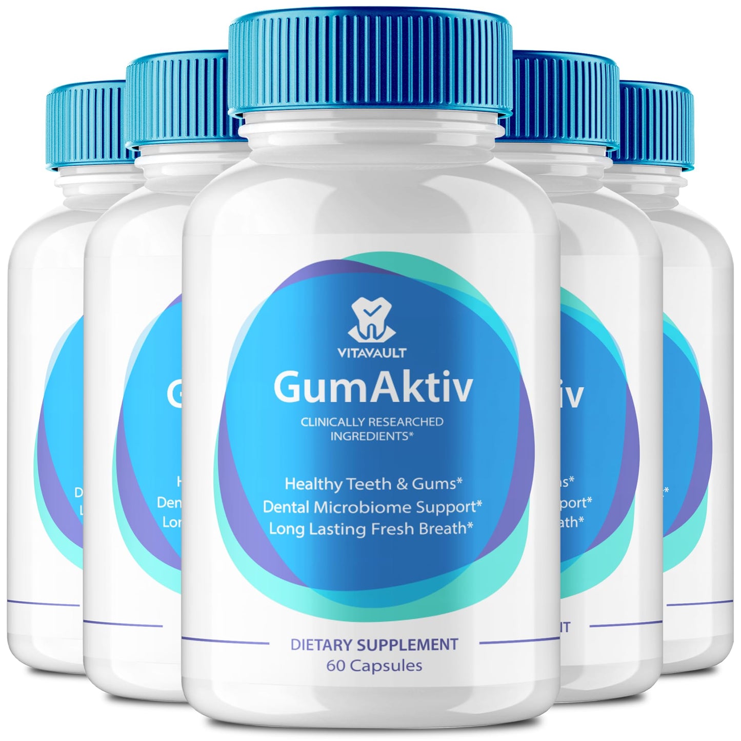 Vitavault GumAktiv Capsules 300 Count