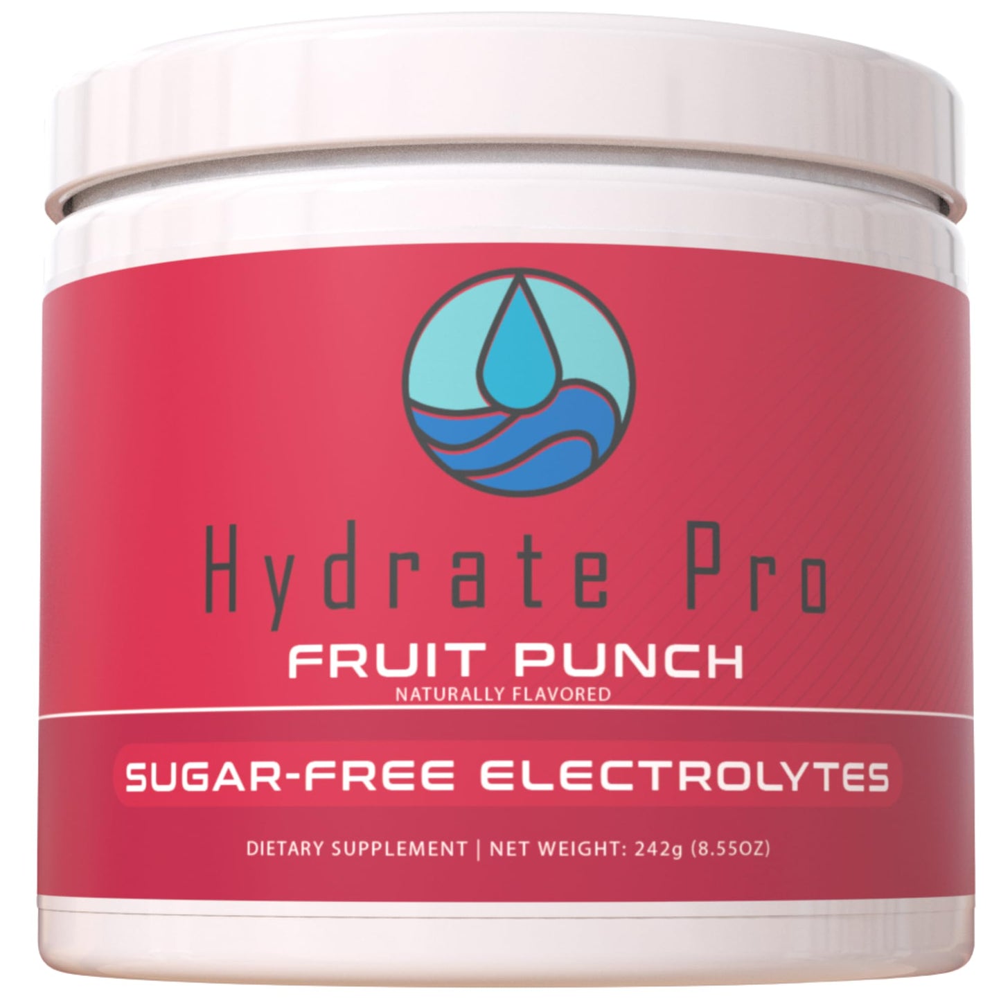 Hydrate Pro Clinical-Grade Electrolyte Powder, 7.83 oz