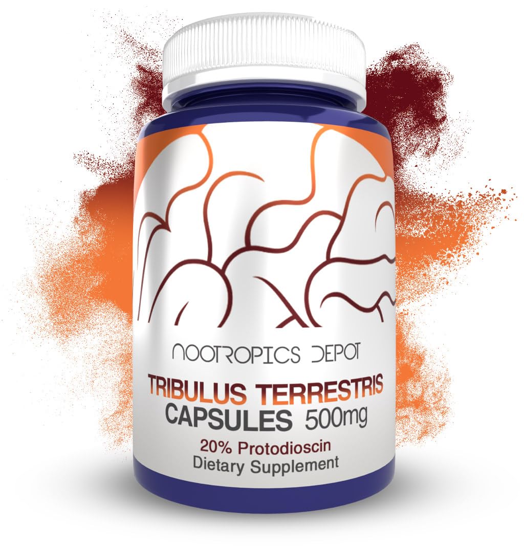 Nootropics Depot Tribulus Extract Capsules 60 Count