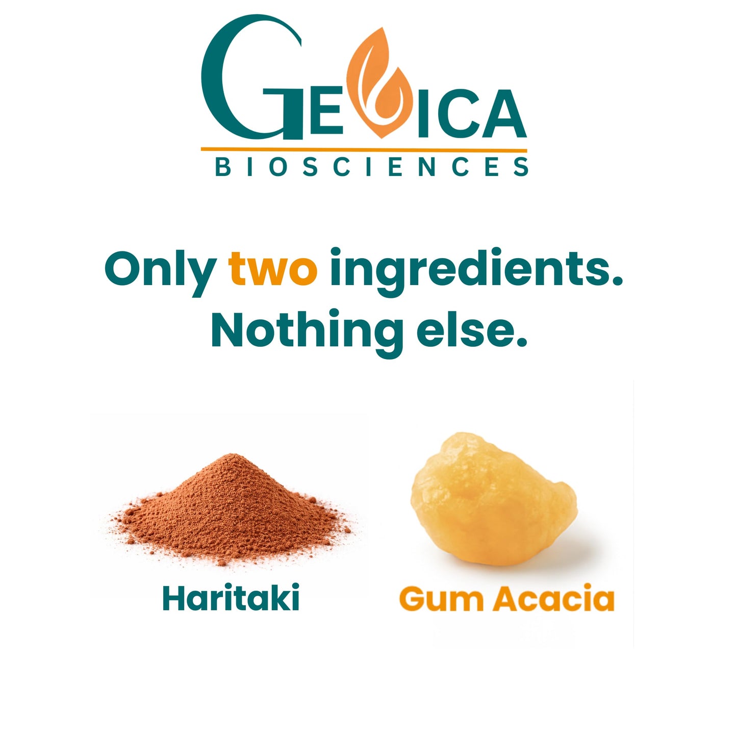 GeVica Biosciences Haritaki Caplets 90 Count