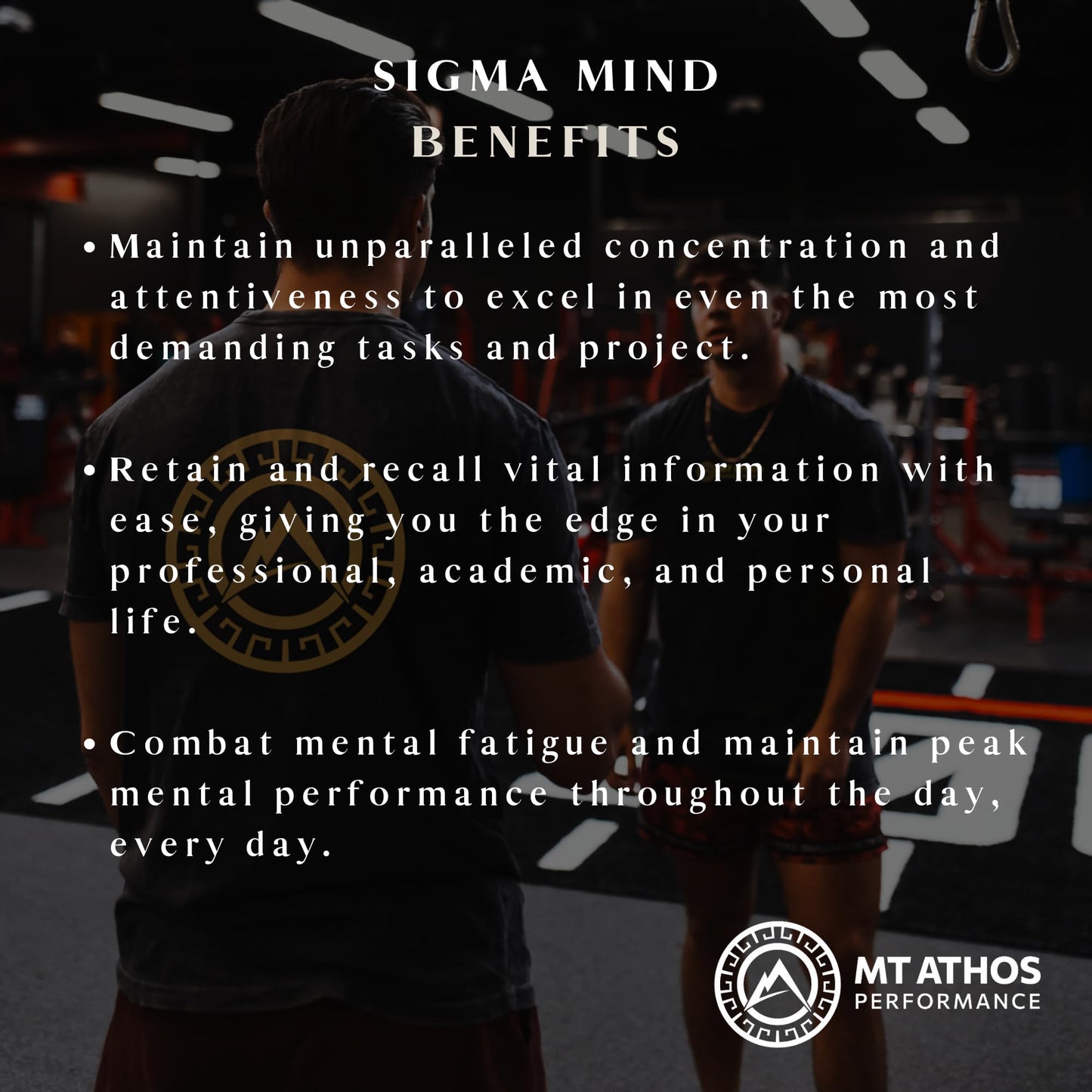 Mt. Athos Performance Sigma Mind Capsule 90 Count