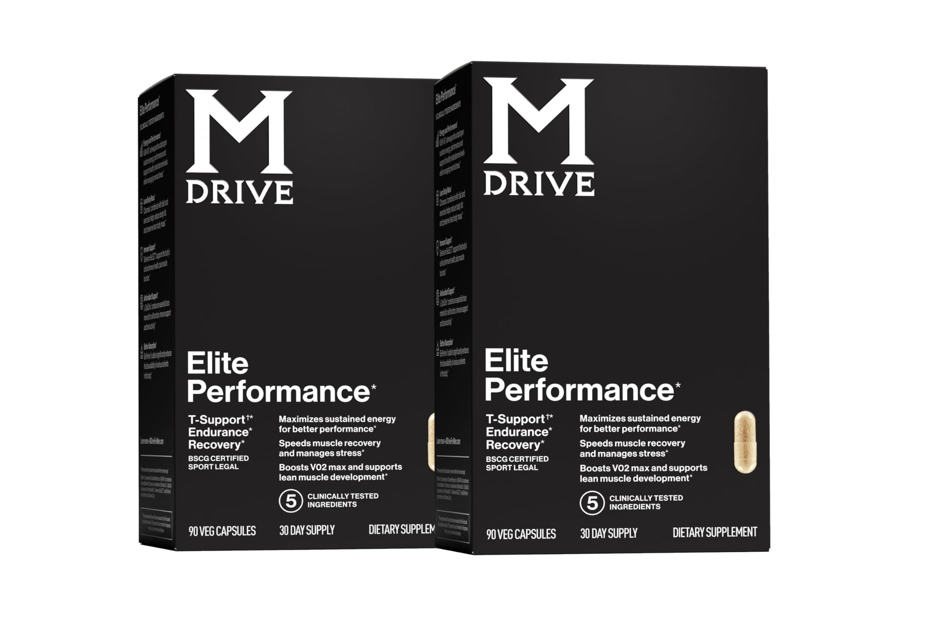 Mdrive Elite Testosterone Booster for Men 180 Capsules
