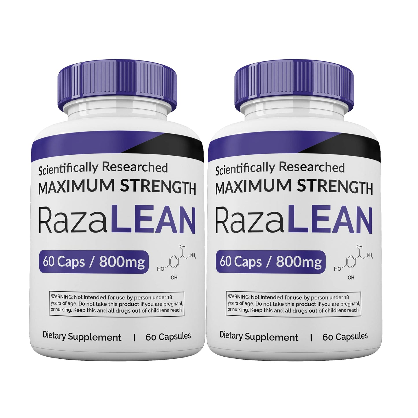 Gold Nutra RazaLean Capsules, 120 Capsules