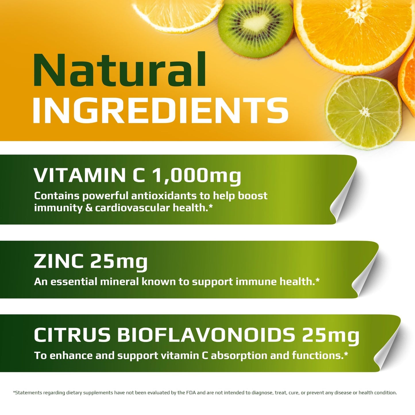MUSCLE FOOD LABS Vitamin C + Zinc C-1000, 120 Capsules