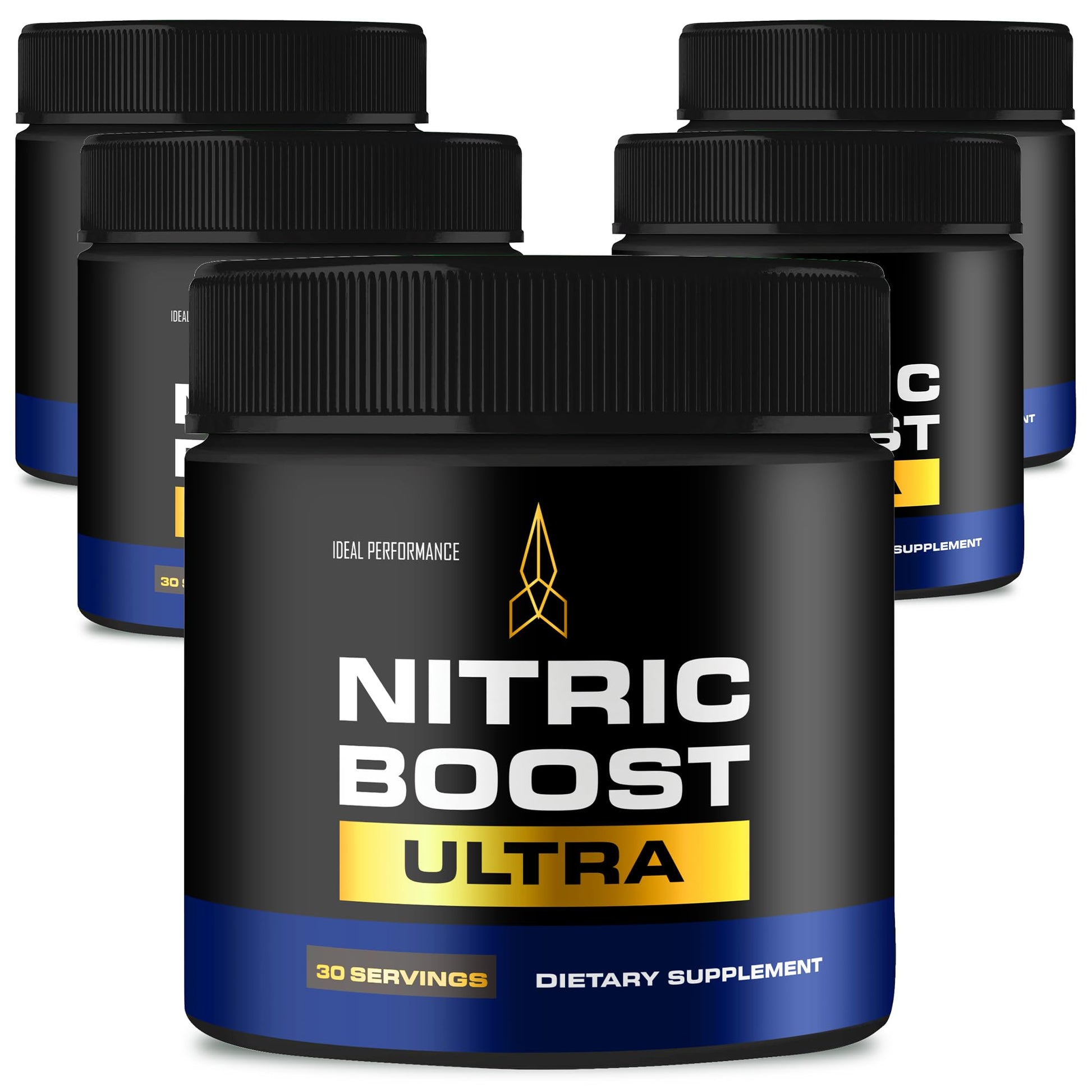 IDEAL PERFORMANCE Nitric Boost Ultra Purple Powder, 2 Ounce (Pack of 5)