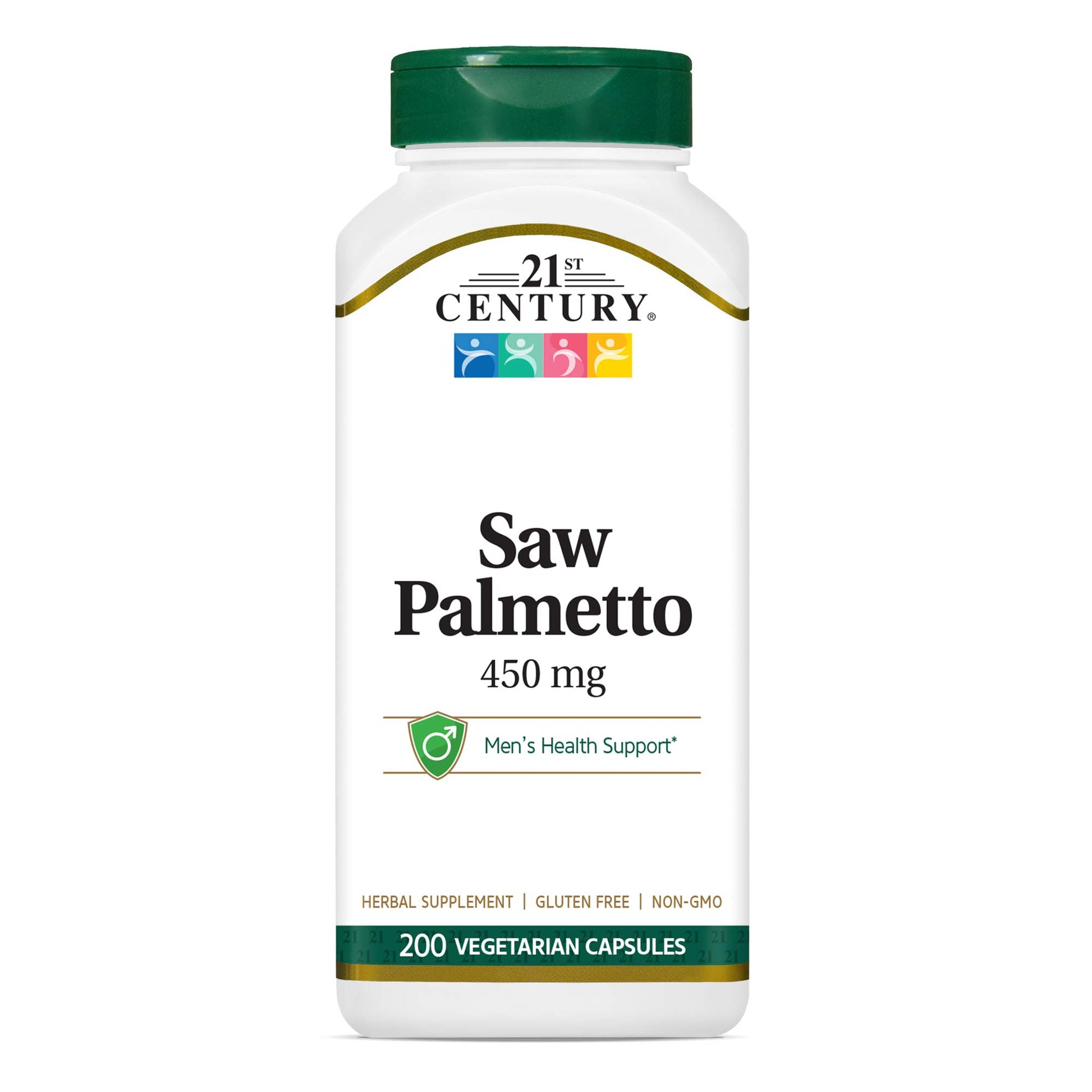 21st Century Saw Palmetto Extract Capsules, 600 Count