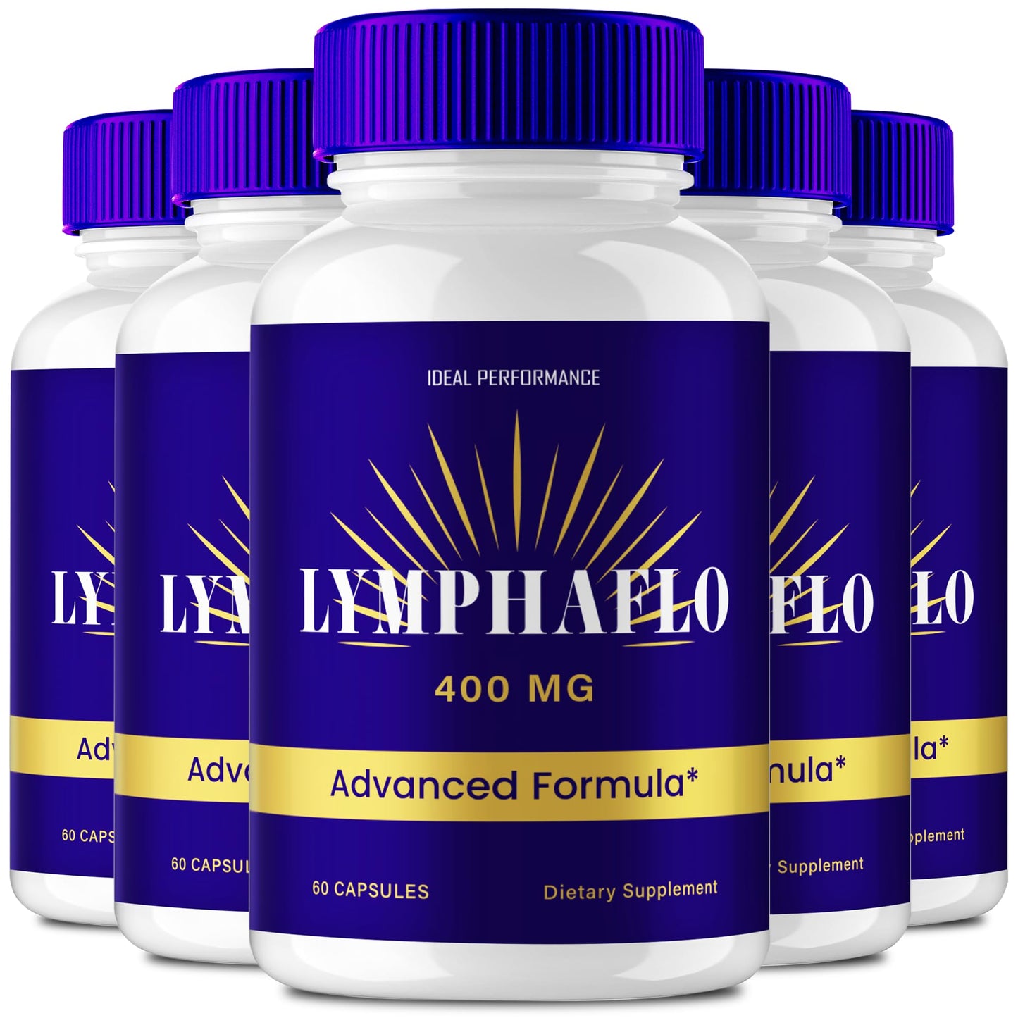 IDEAL PERFORMANCE LymphaFlo Advanced Blood Formula Capsules, 300 Capsules