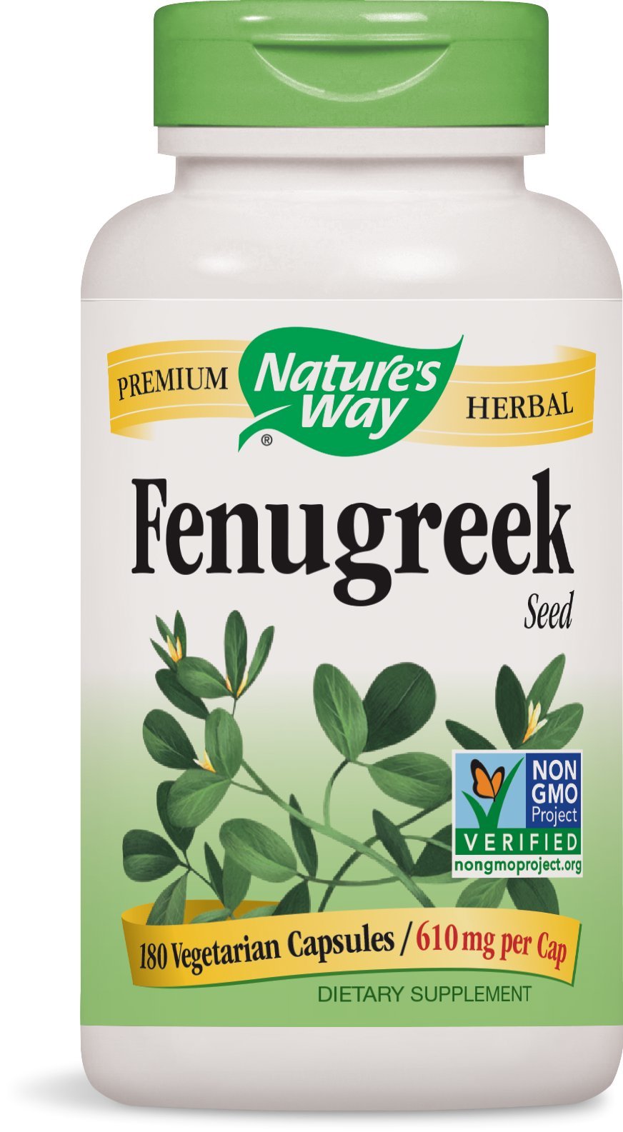 Nature's Way Fenugreek Seed 610 mg Capsules, 720 Count