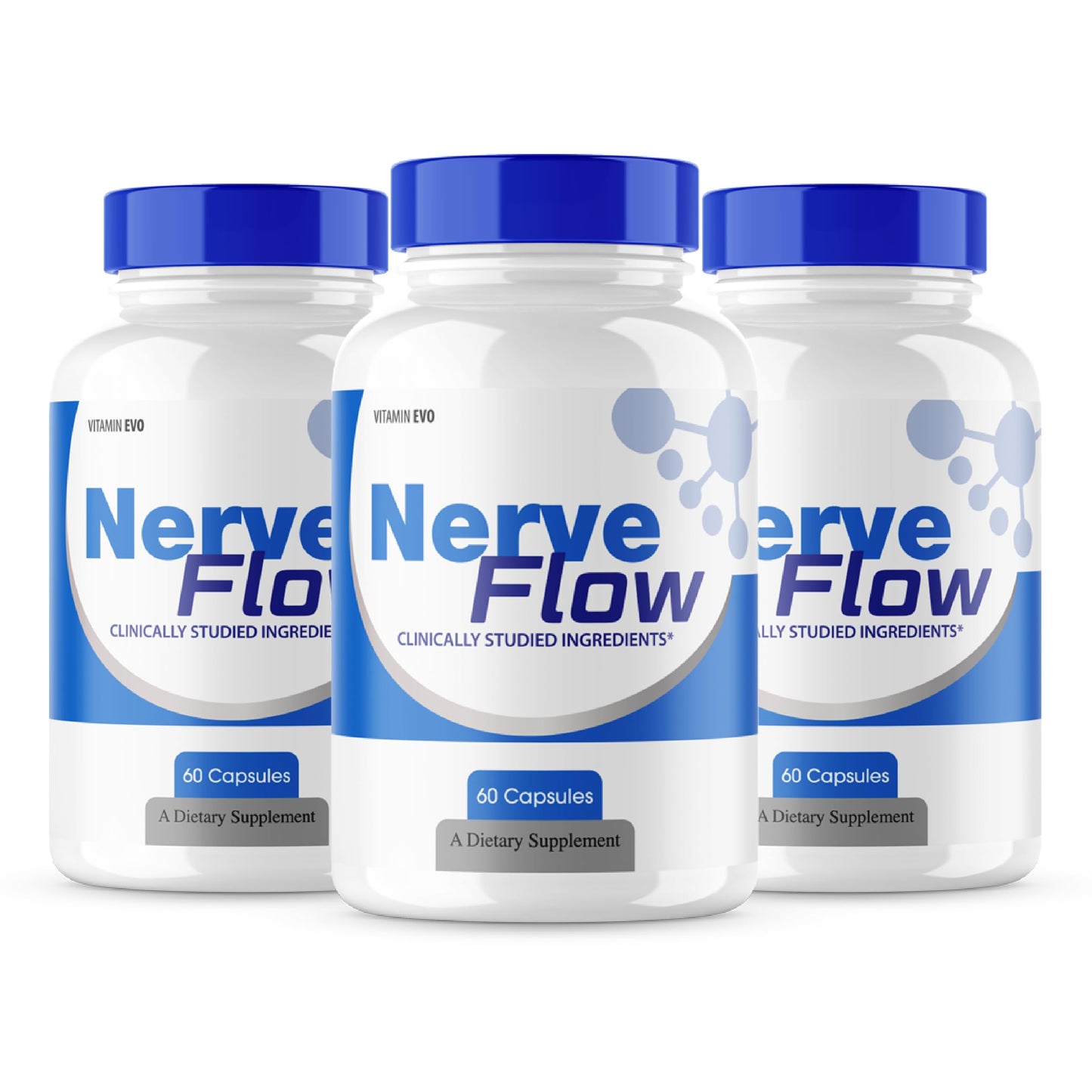 Vitamin Evo Nerve Flow Capsules 180 Count