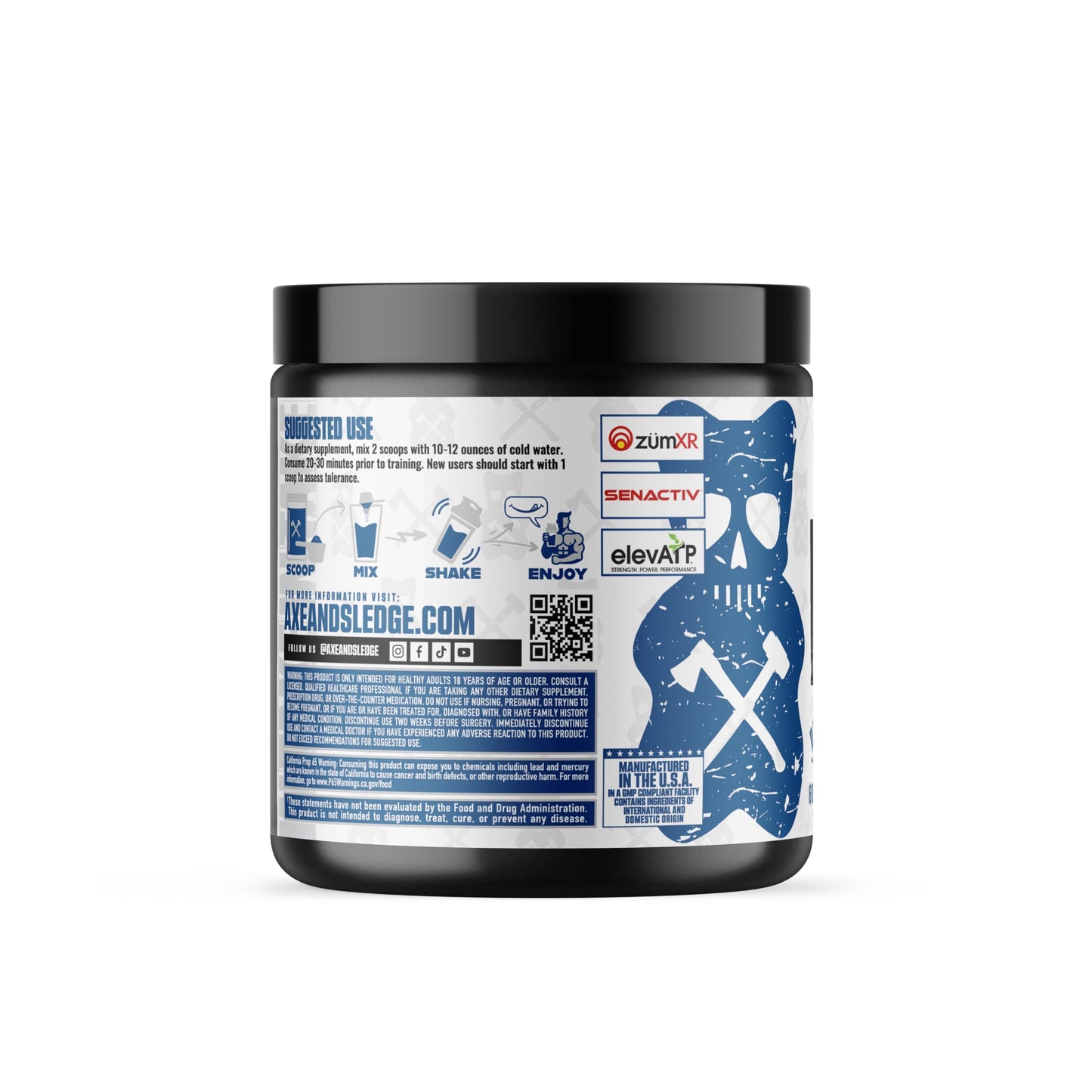 Axe & Sledge Intake All-in-One Pre-Workout Powder 0.5 oz