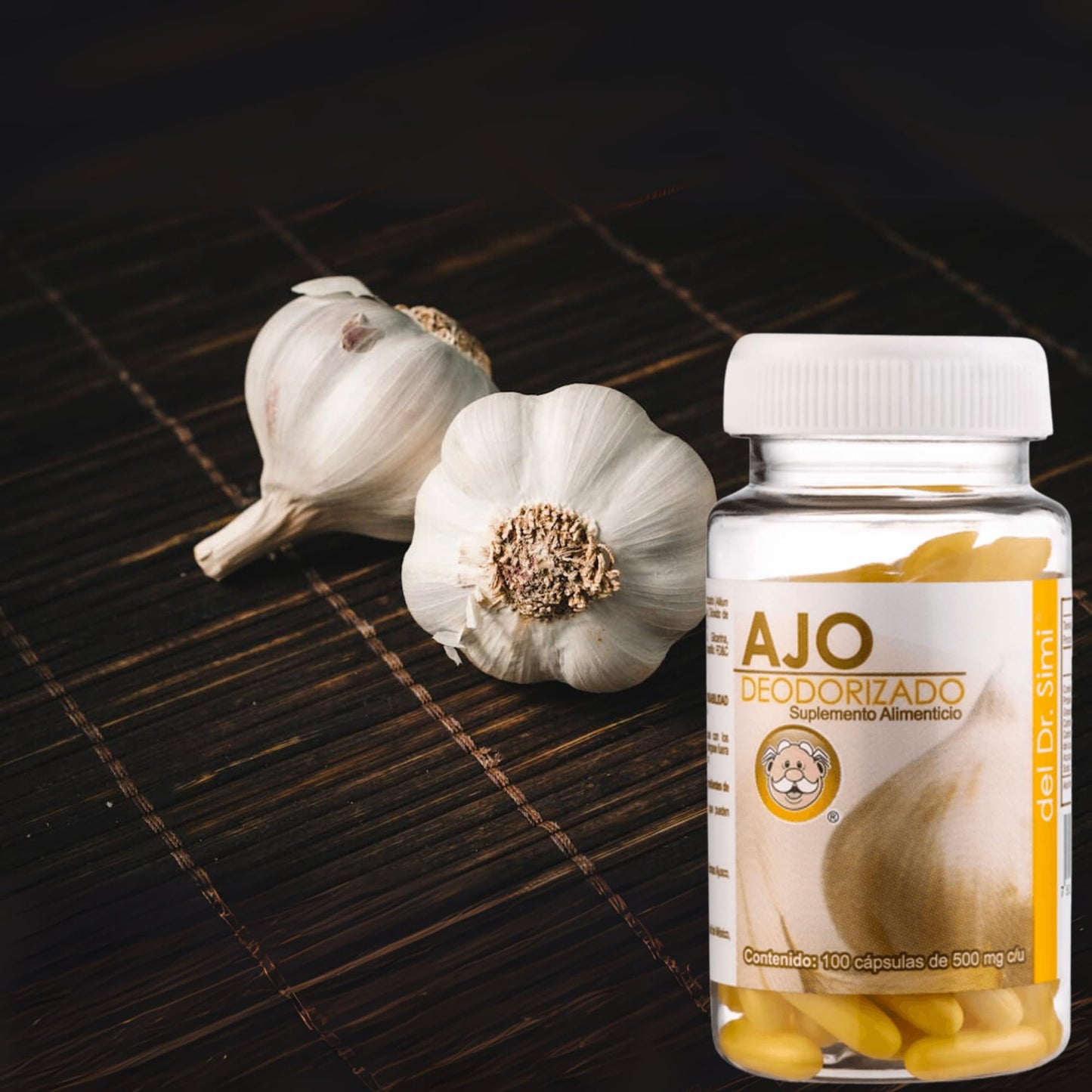Tu Salud Plus Garlic Deodorized Capsules, 8 Count