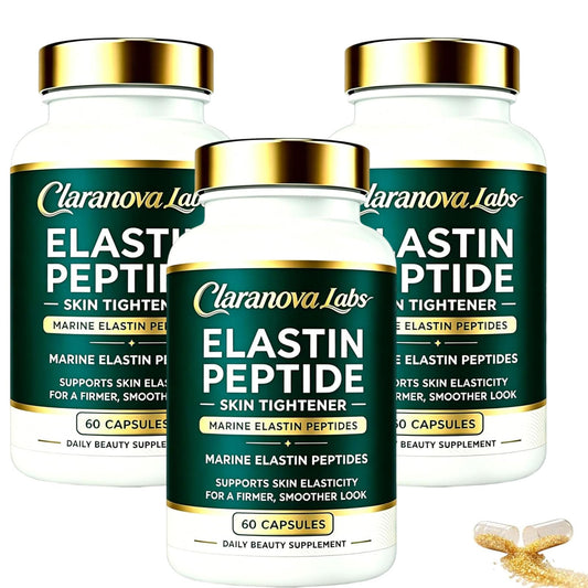 Keikeyo Elastin Peptides - Marine Elastin Peptide Skin Tightening Formula from Wild-Caught Fish, Rebuilds Snap-Back, Firms from Within Capsule, 1 Count