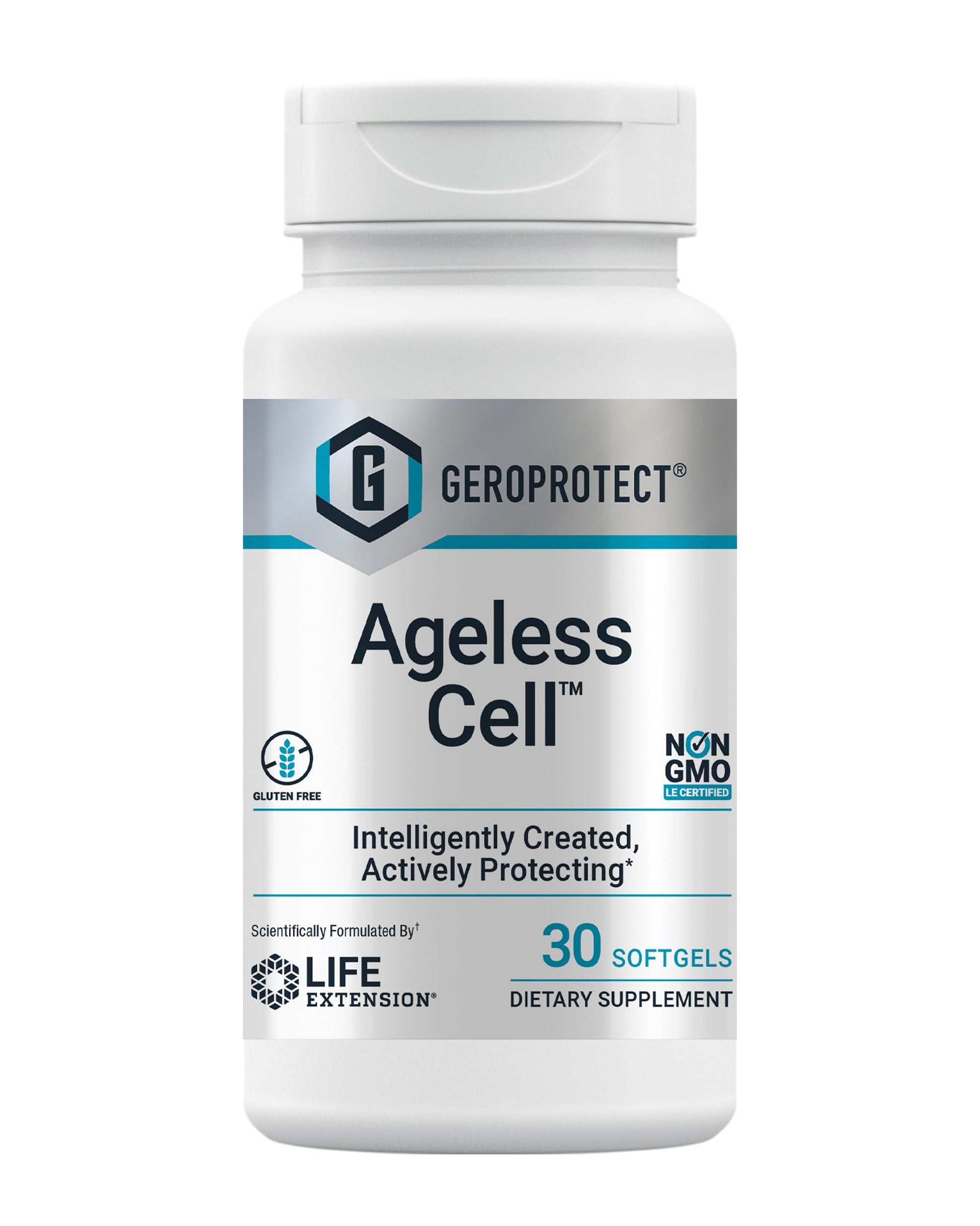 Life Extension GEROPROTECT Ageless Cell Softgels, 30 Count
