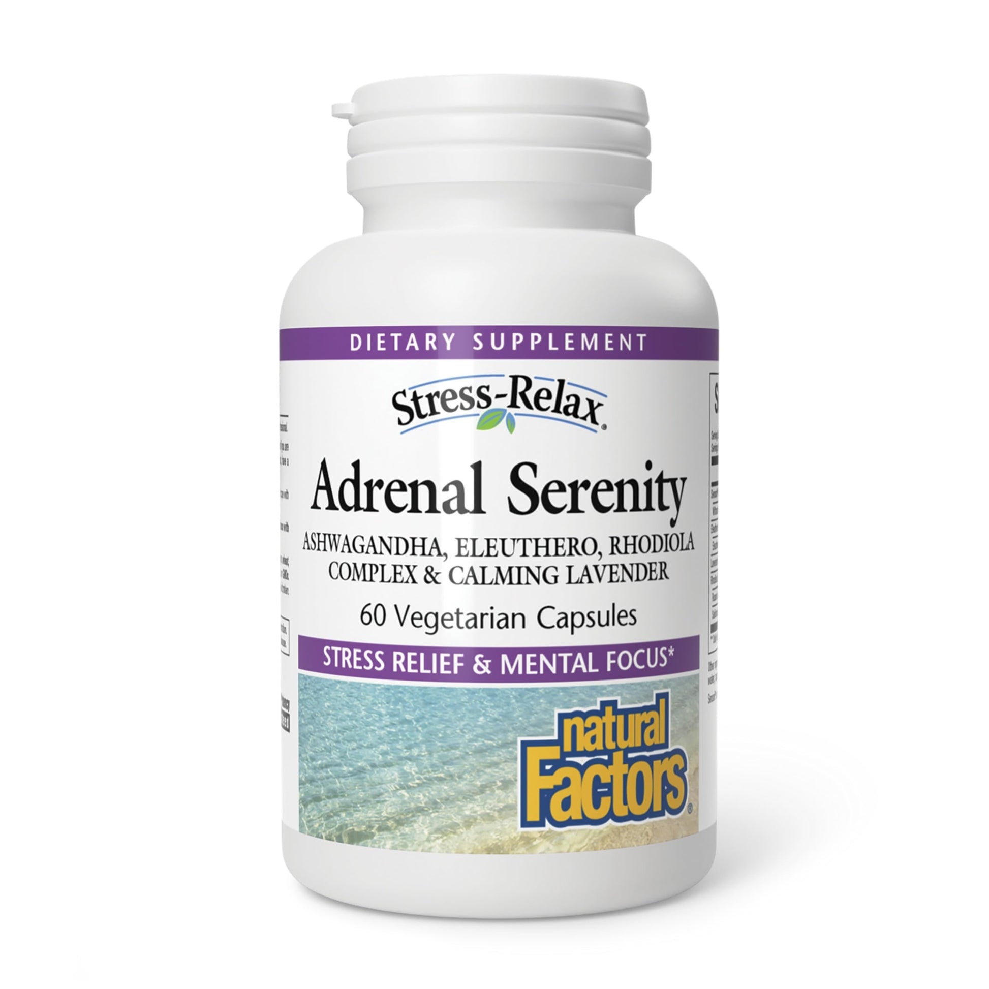 Natural Factors STRESS-RELAX Adrenal Serenity Capsules, 60 Count