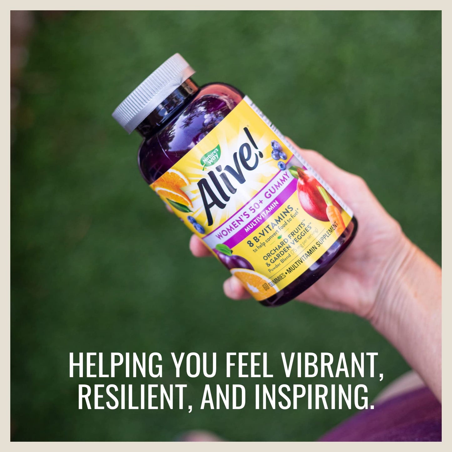 Nature's Way Alive! Women's and Men's 50+ Gummy Multivitamins, 120 Gummies
