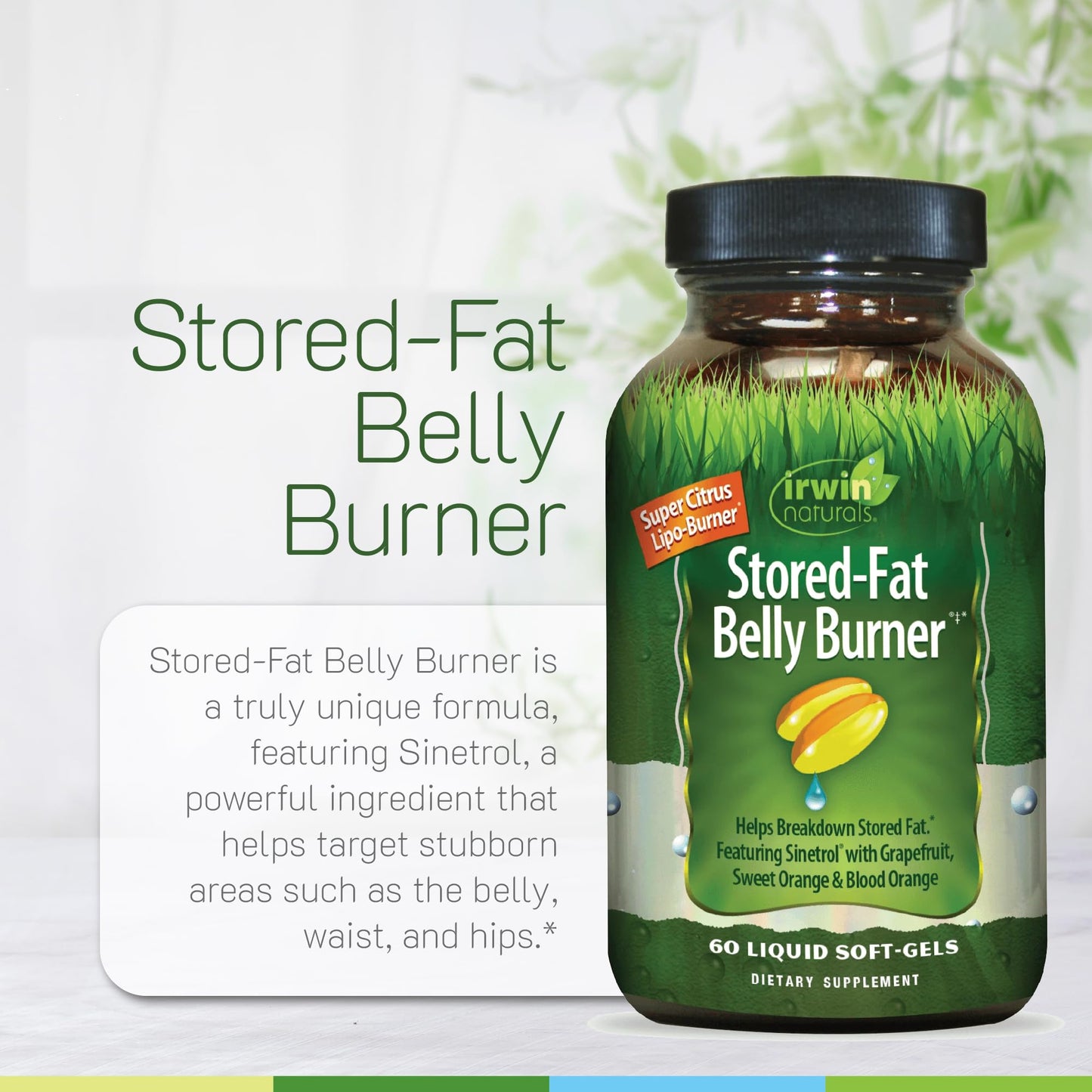 Irwin Naturals Stored-Fat Belly Burner Softgel 60 Count