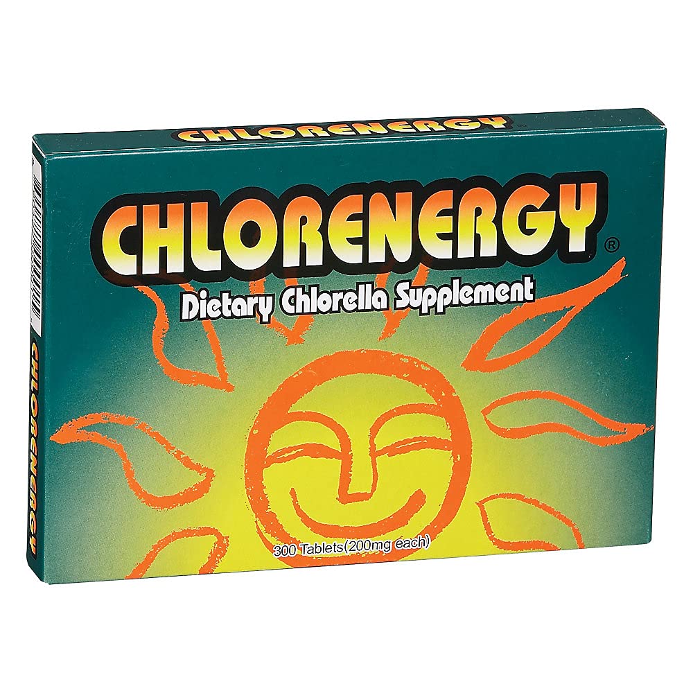 Chlorenergy Dietary Chlorella 200mg Tablets 300 Count