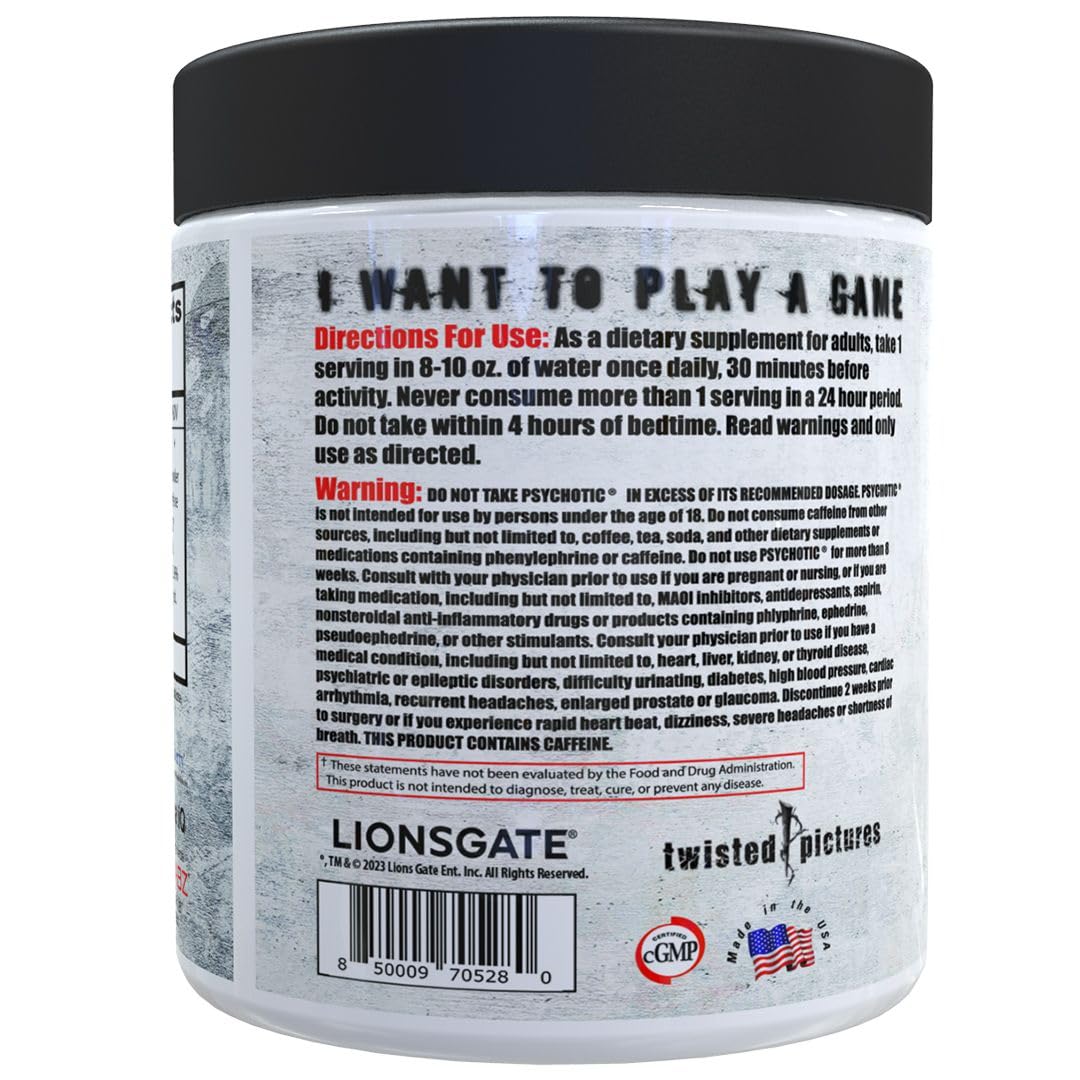 Insane Labz Psychotic Saw Powder, 6.6