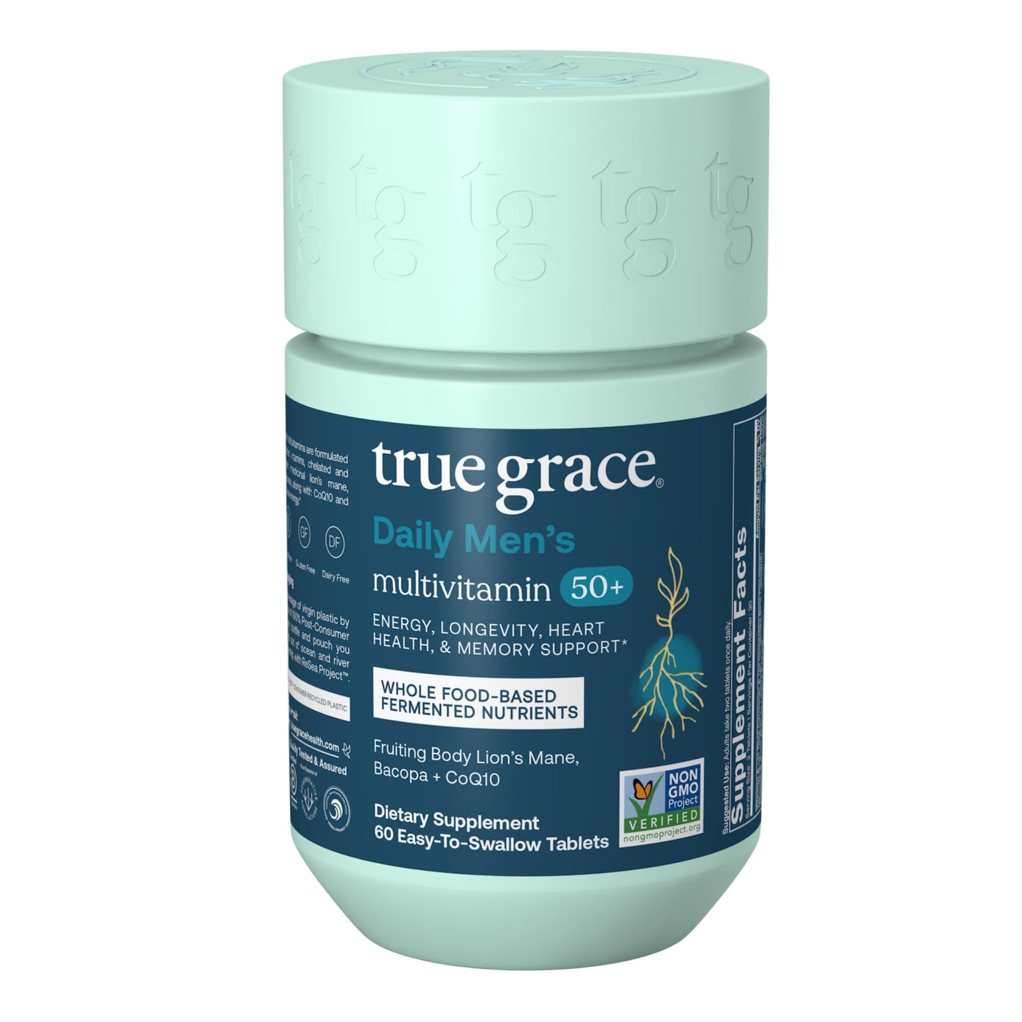 True Grace Daily Men’s Multivitamin 50+ Tablets, 60 Tablets