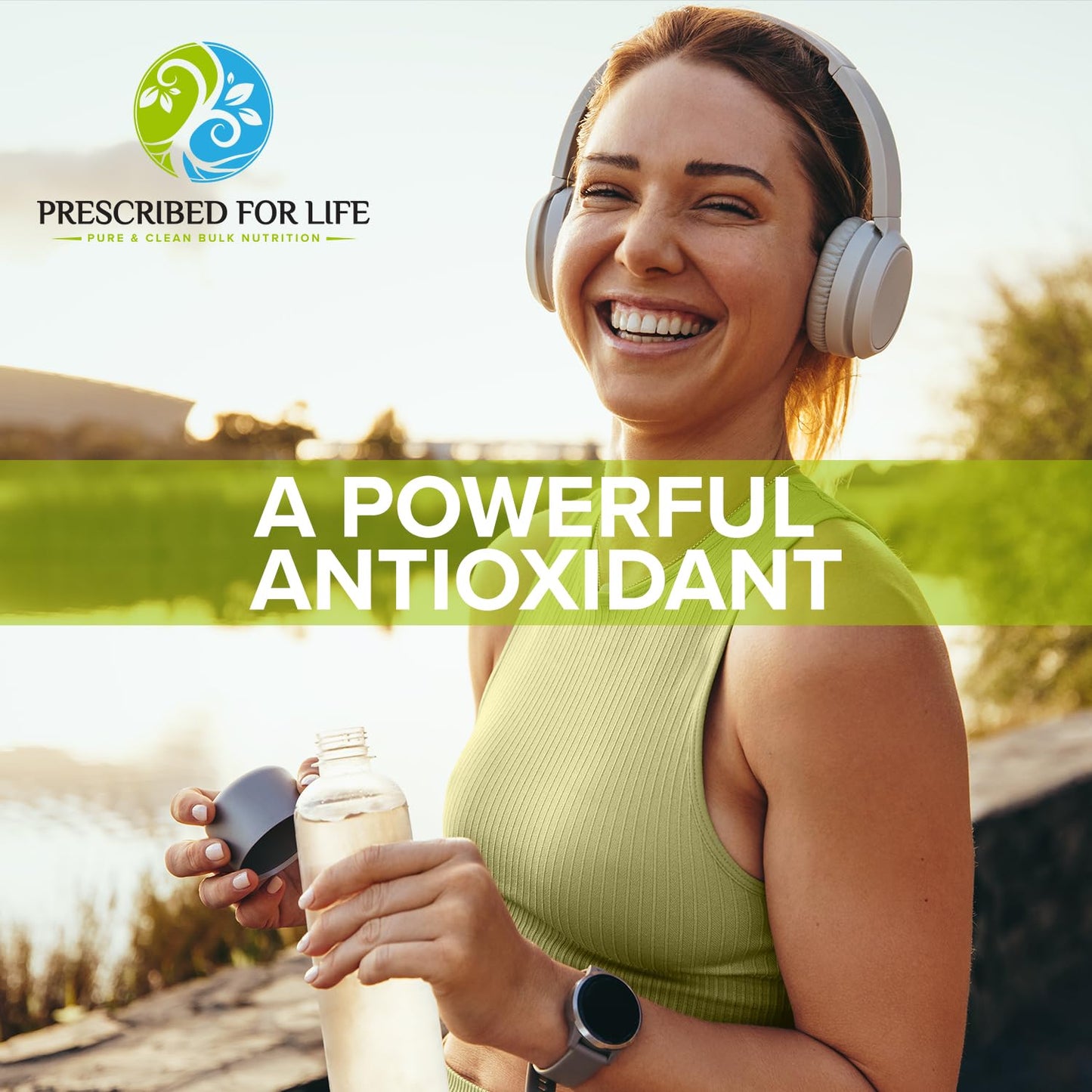 Prescribed For Life Tocopherol Acetate Powder, Water Soluble Alpha Vitamin E, 700 IU/gm, 35.27 oz