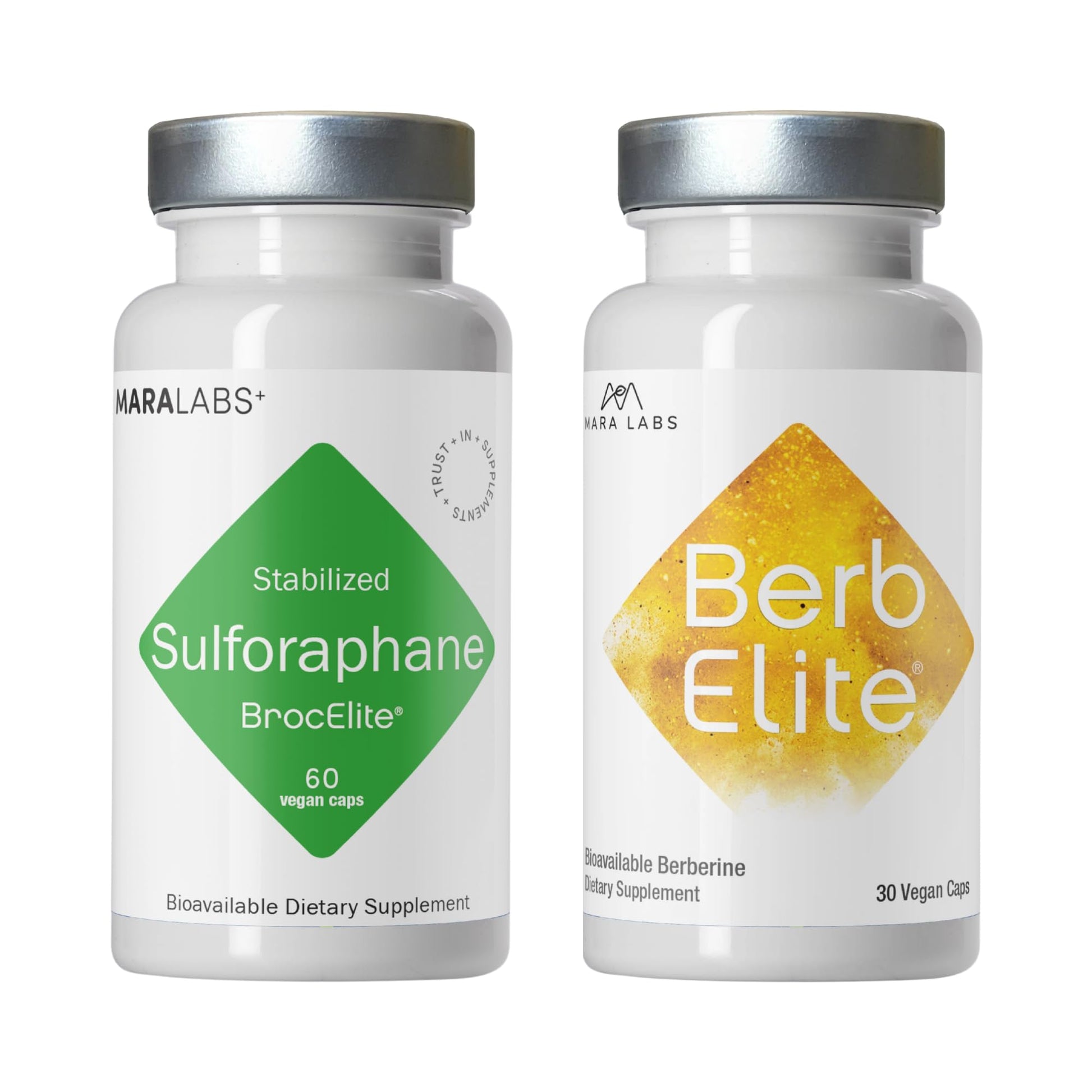BrocElite Mara Labs Plus and BerbElite, 90 Capsules