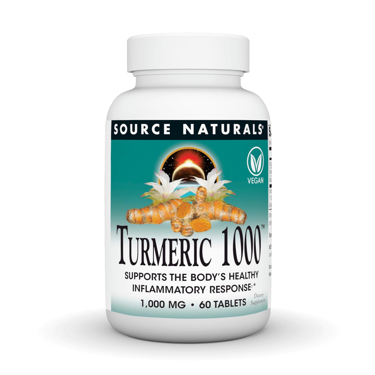 Source Naturals Turmeric 1000mg Tablet, 60 Tablets