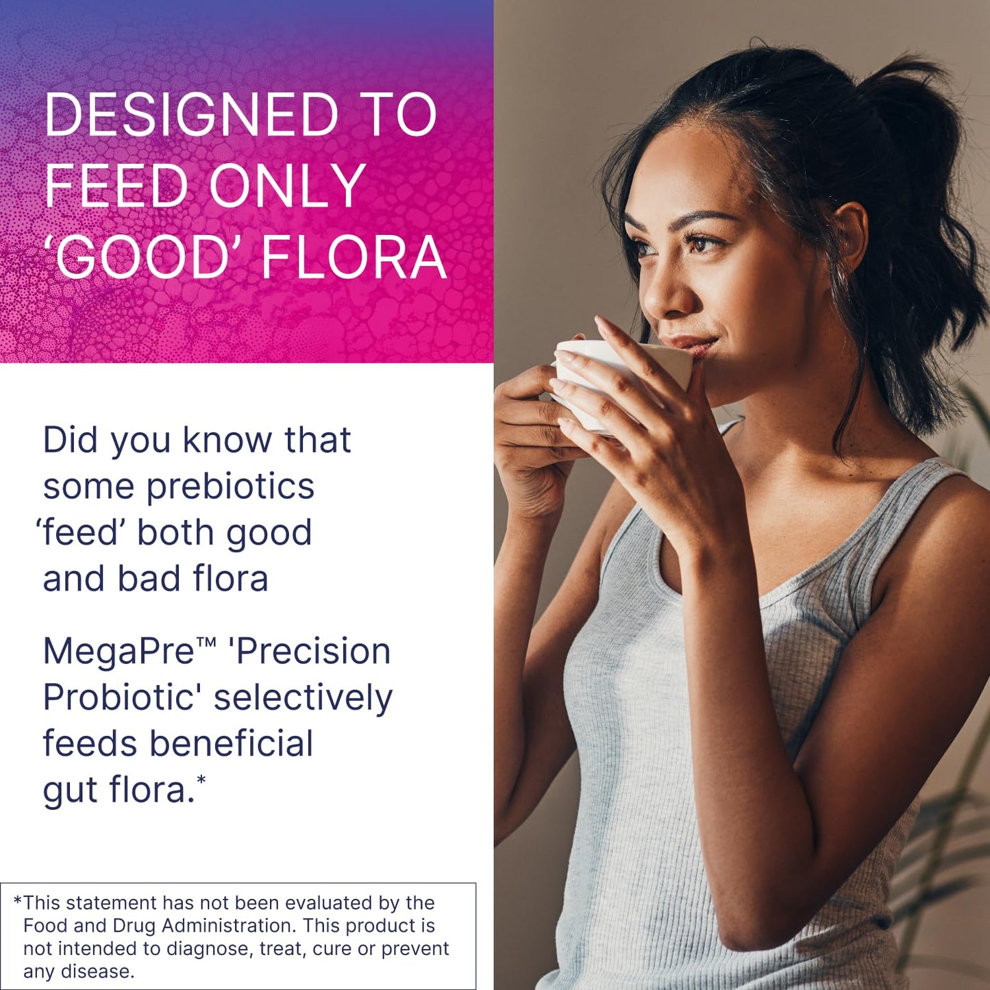 Microbiome Labs MegaPre Prebiotic Fiber Supplement Capsules, 180 Count