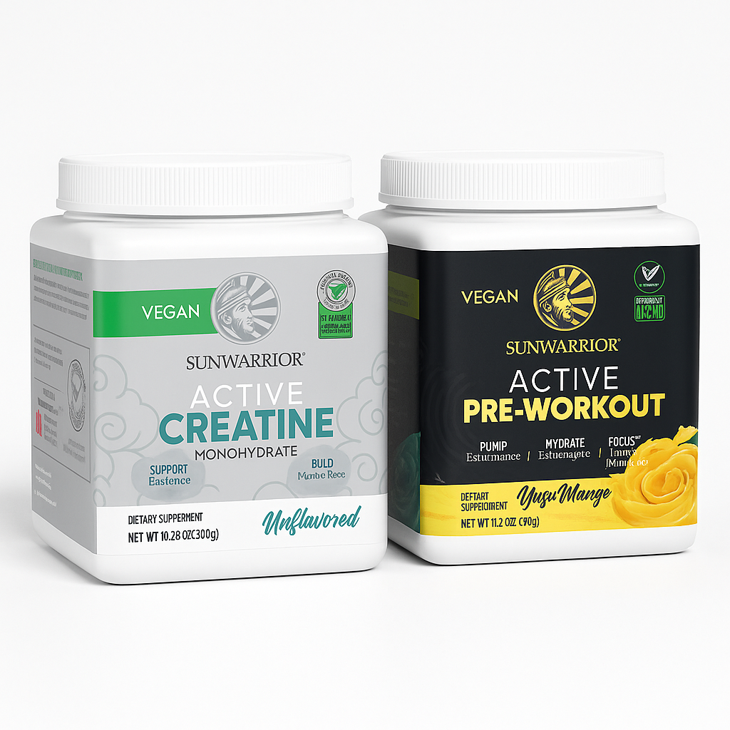 Sunwarrior Creatine Monohydrate Powder Bundle (2-Pack)