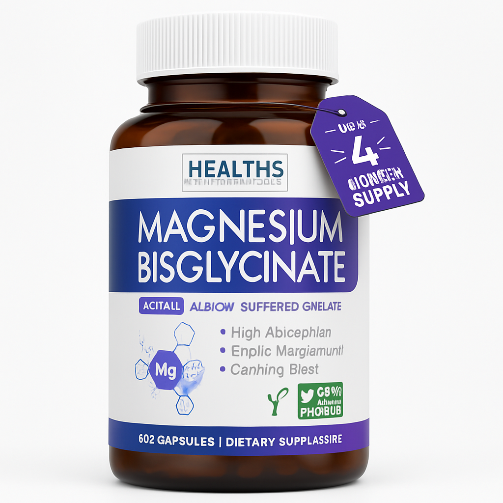 Healths Harmony Magnesium Bisglycinate Capsules, 120 Count