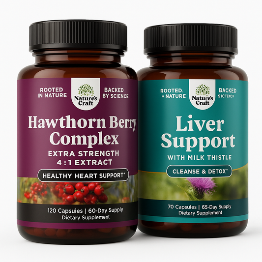 Nature's Craft Hawthorn Berry Capsules, 190 Count